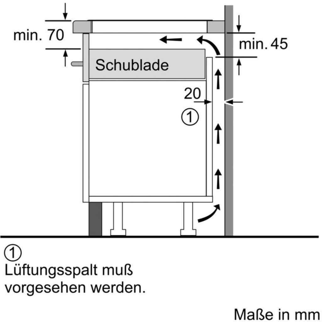 SIEMENS Induktions-Kochfeld von SCHOTT CERAN® »EH601FFB1E«, EH601FFB1E