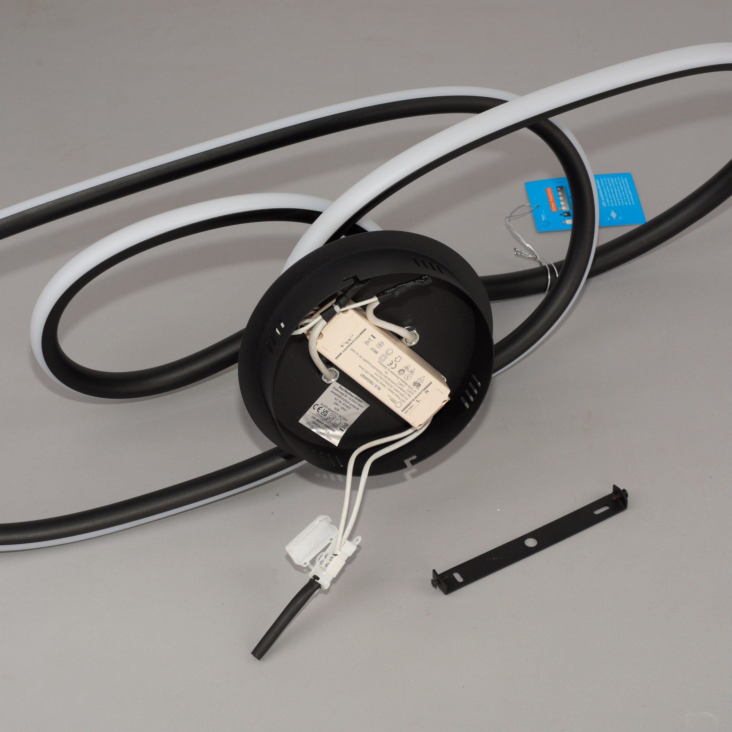 Paul Neuhaus LED Deckenleuchte »TWIST« LED-Board 1 Stk. Warmweiß Stufenlos dimmbar über Lichtschalter, Memoryfunktion