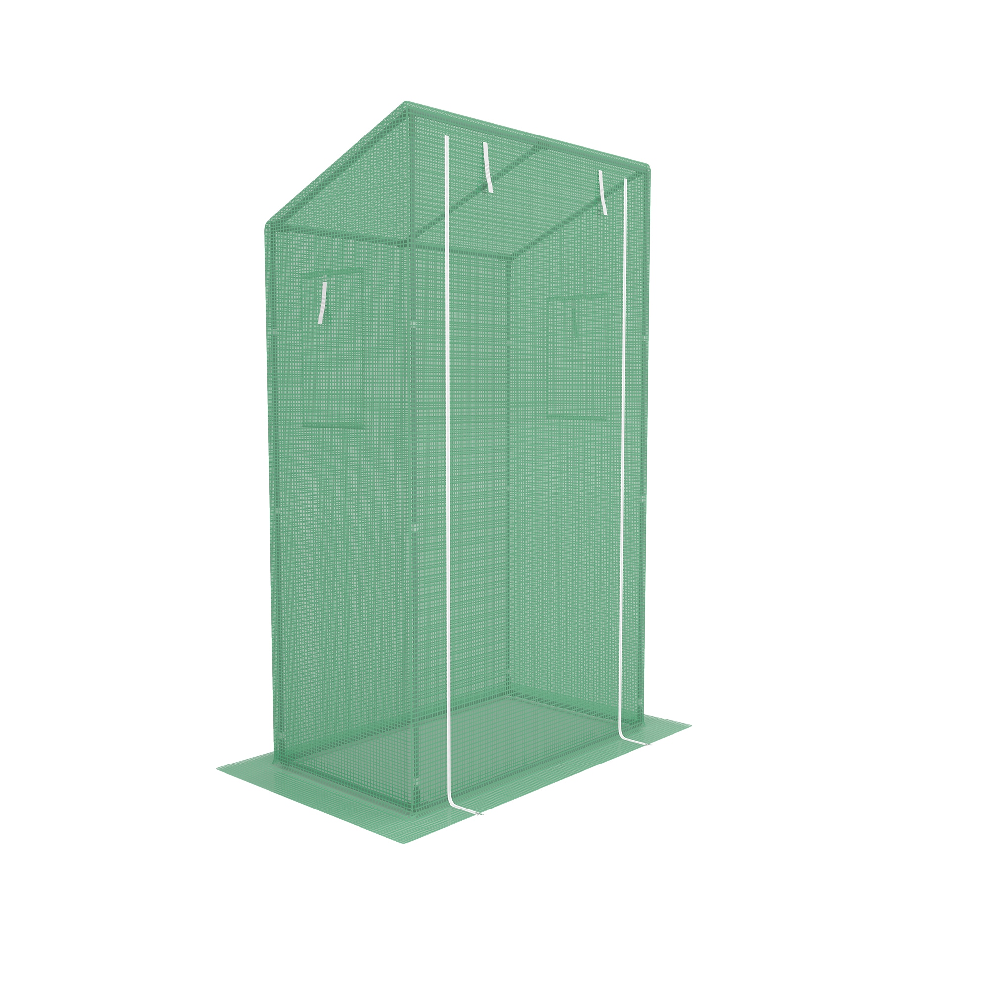 KONIFERA Foliengewächshaus »HF91« BxTxH: 110x60x174/158 cm