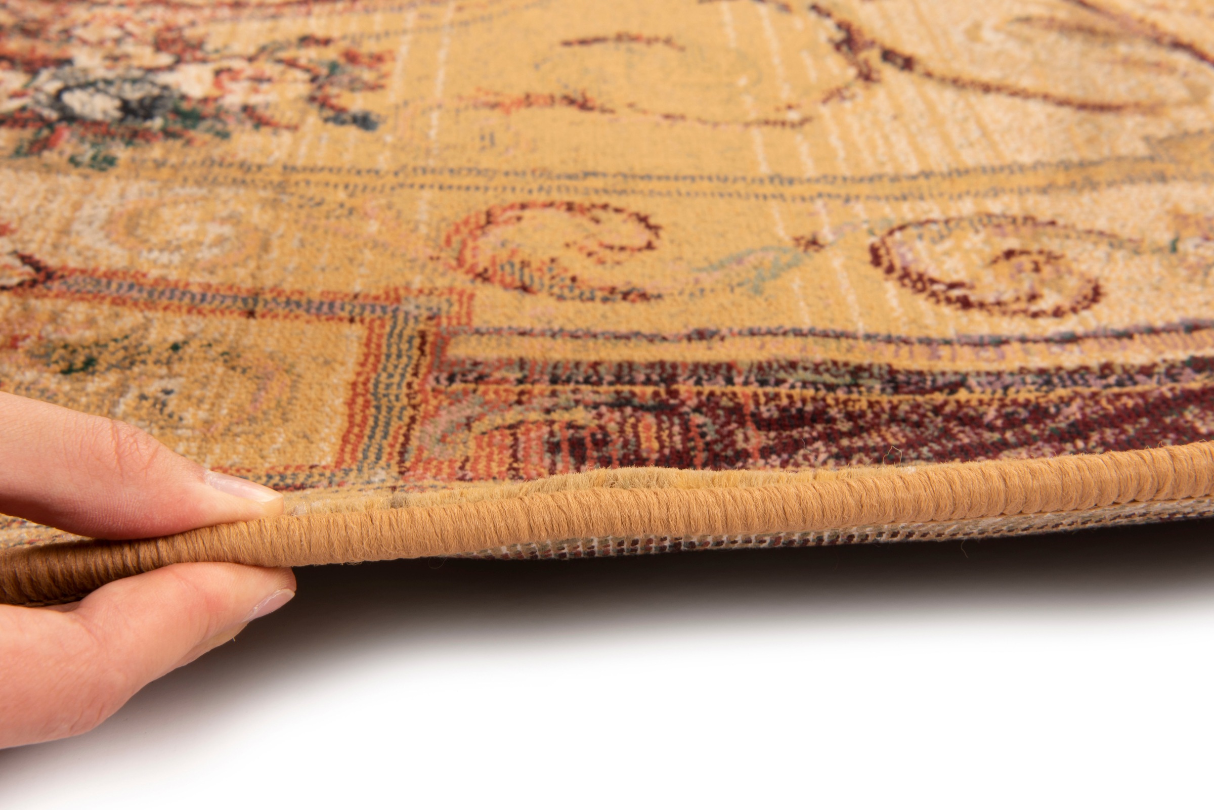 THEKO Teppich »Gabiro 856« oval 10 mm Höhe Kurzflor, Orient-Optik, ideal im Wohnzimmer & Schlafzimmer