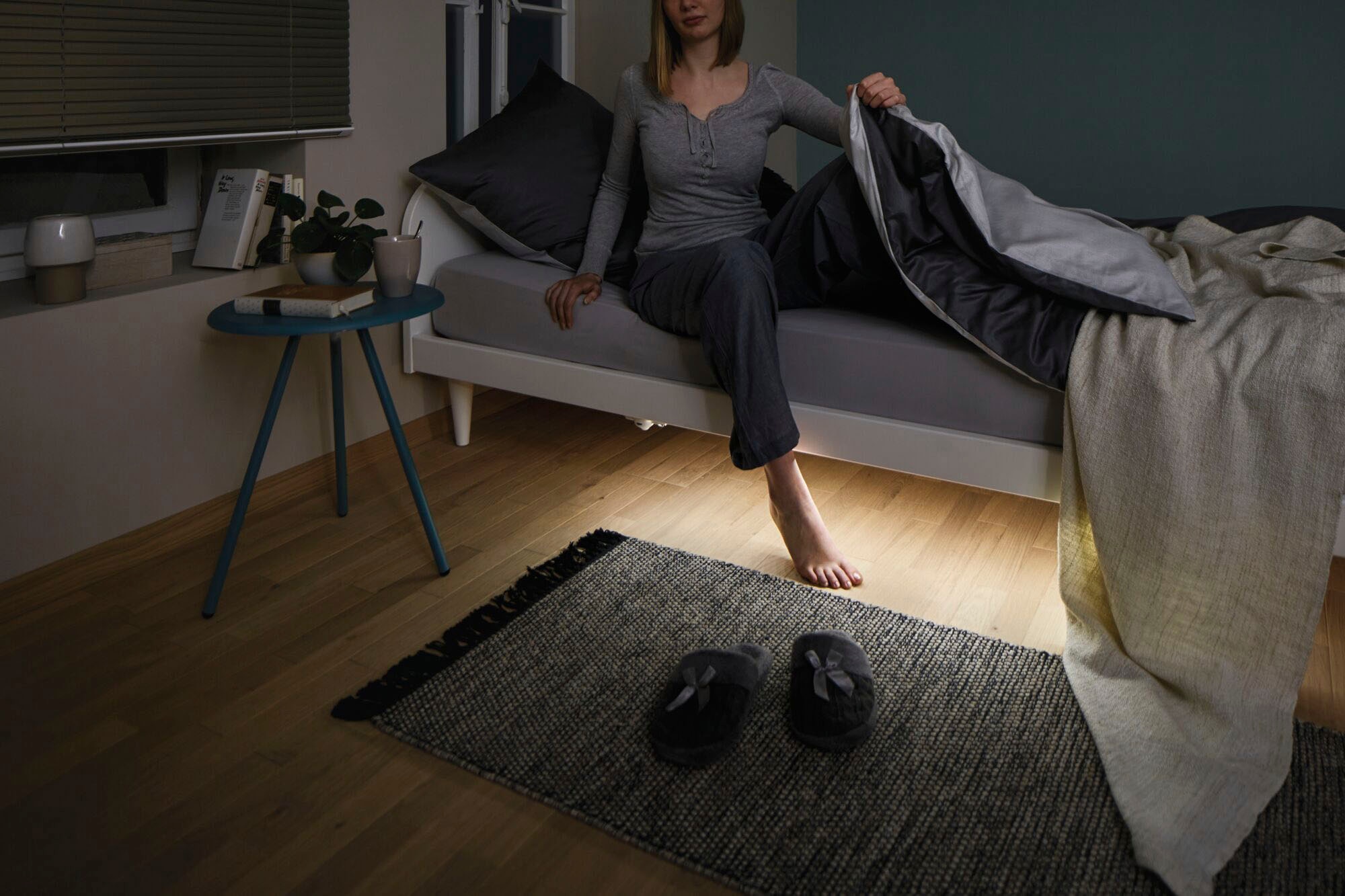 Paulmann LED-Streifen »MaxLED 250 Comfort Set für Einzelbett 1m 2700K 4W 12VA Weiß«, 1 St.-flammig