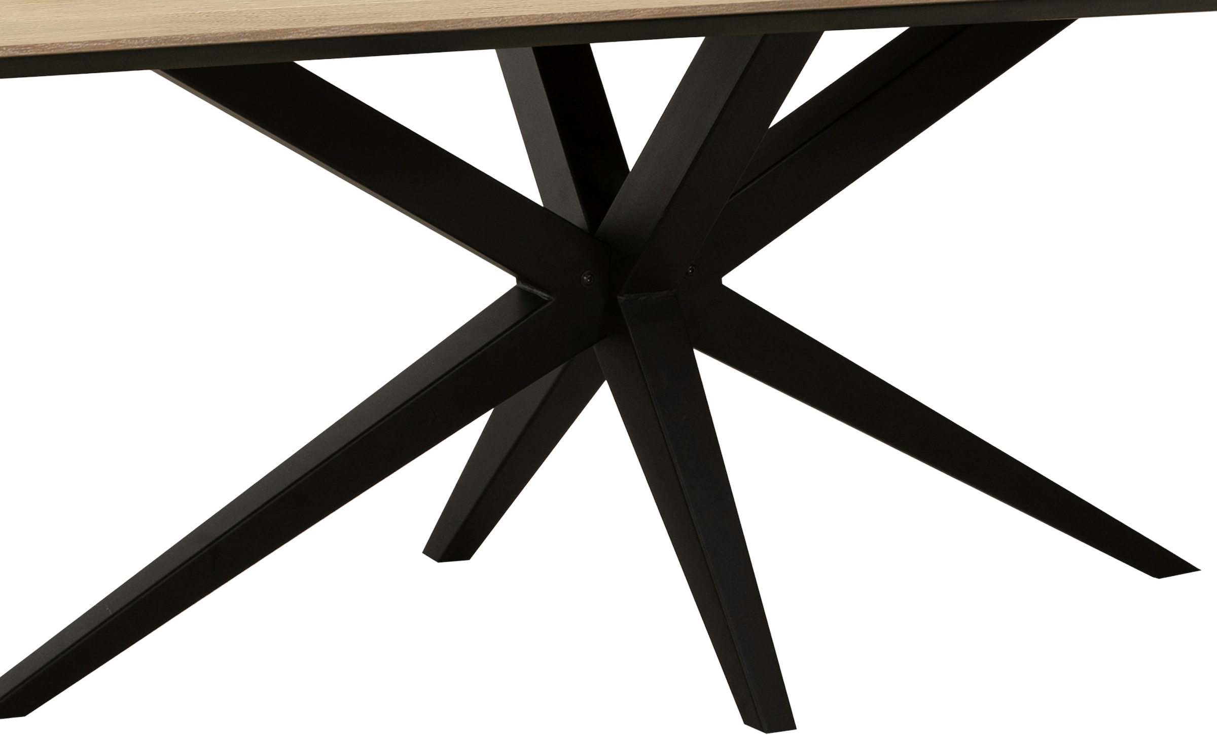 OMG Design Esstisch »Wellington« 1 Stk. tlg. Hochwertige Melamin-Tischplatte mit Metallgestell