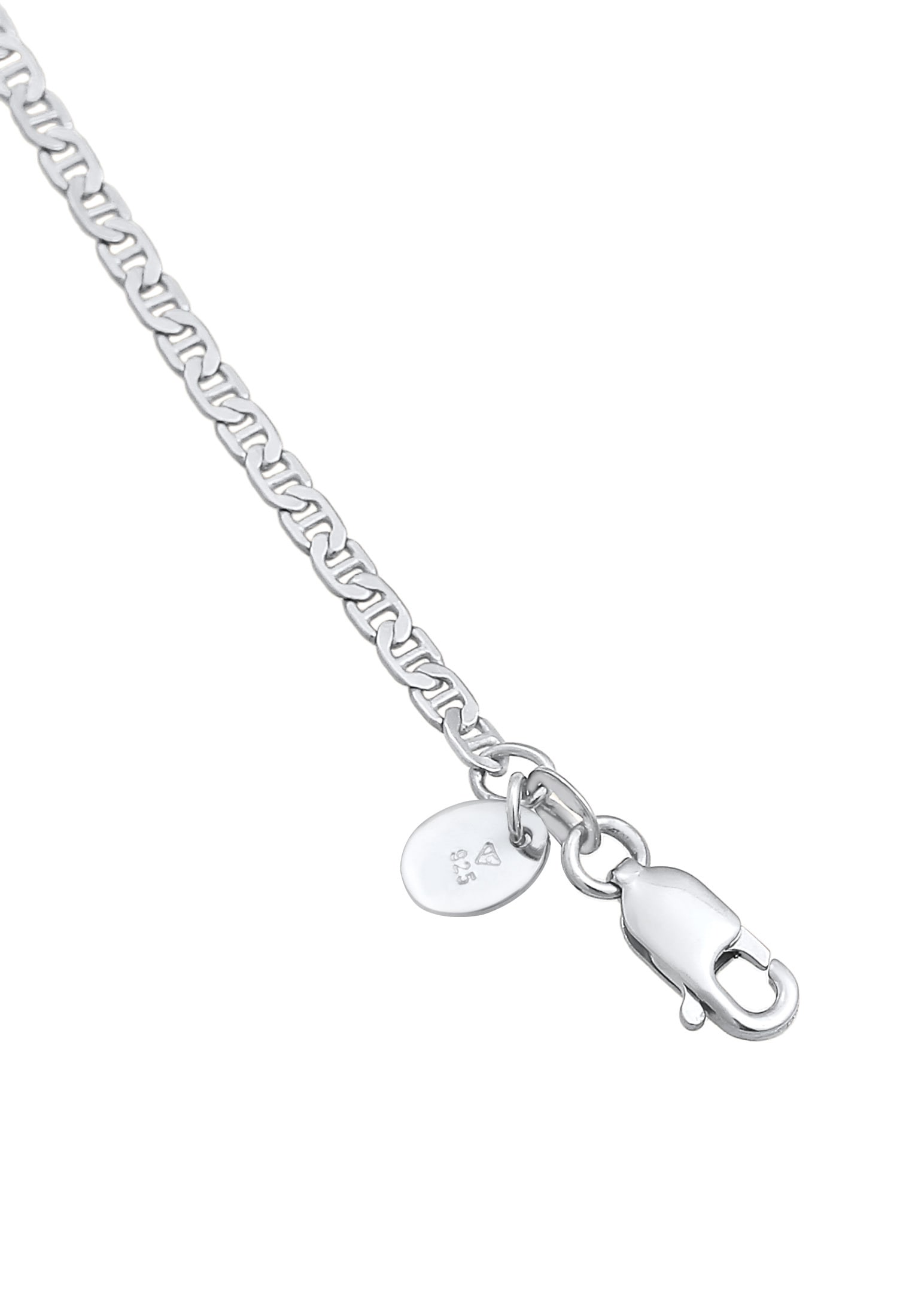 Elli Premium Choker »Halskette Choker Stäbchen-Panzerkette Basic 925 Silber«
