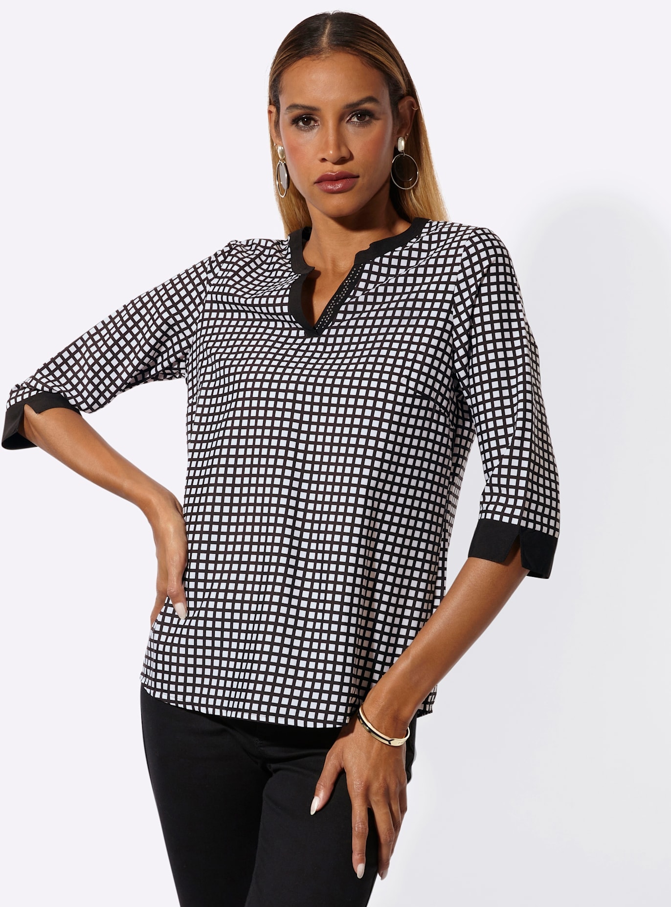 creation L Druckbluse