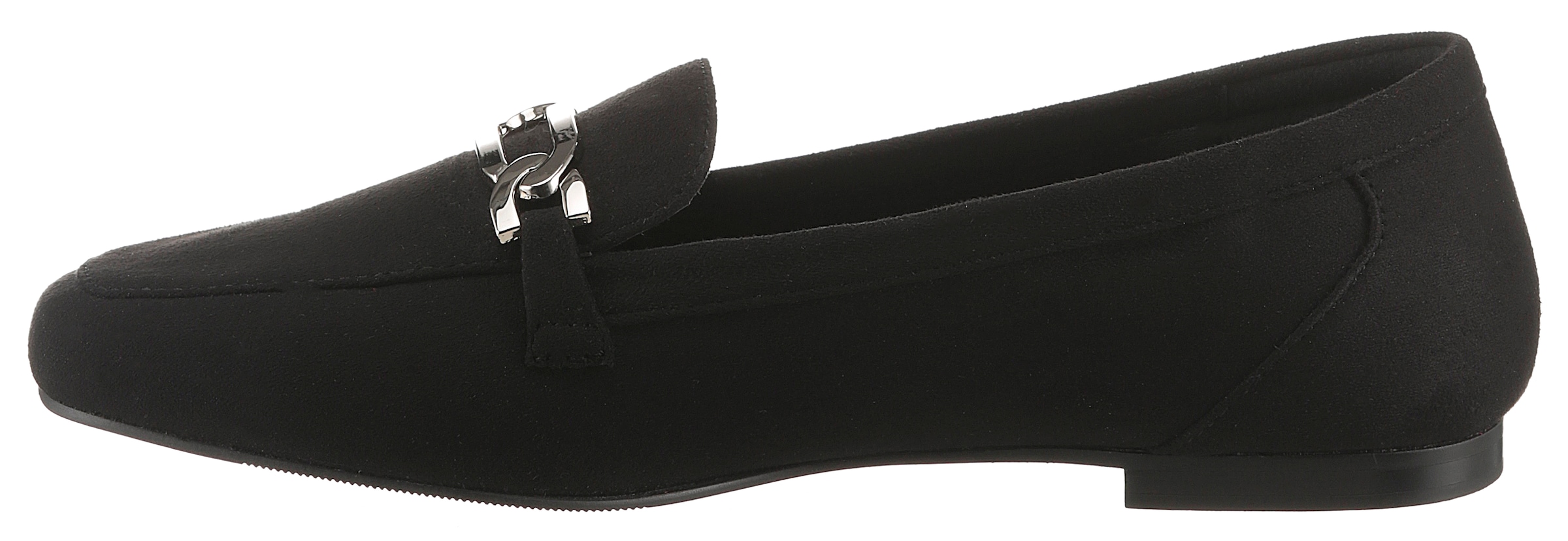 Aniston SHOES Loafer, Slipper, Schlupfschuh, Flat, Schmuckspange - NEUE KOLLEKTION