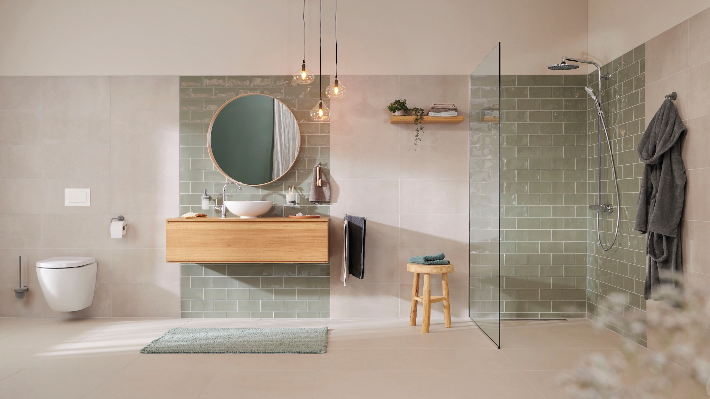 tesa Zahnputzbecher »MOON Zahnputzbecherhalter ohne Bohren - 9,6 cm : 7 cm : 10,9 cm« selbstklebender Zahnbürstenhalter - grau