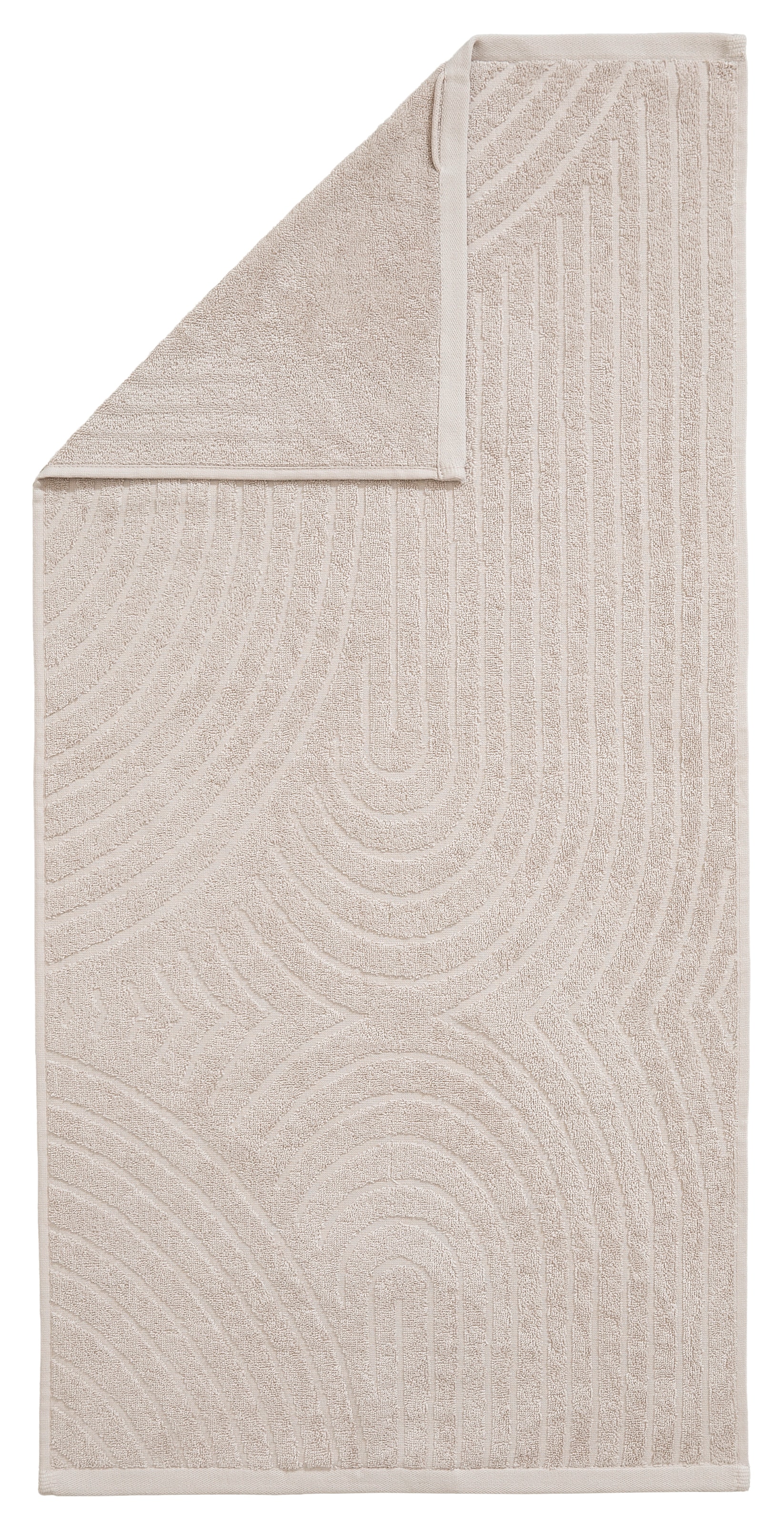 OTTO home Handtuch Set »Handtuchset Ognon, Duschtücher, Handtücher, Gästetücher, Zen« Set 8 Frottier mit Muster, Scandi, Boho, einfarbiges Handtuch-Set 100% Baumwolle