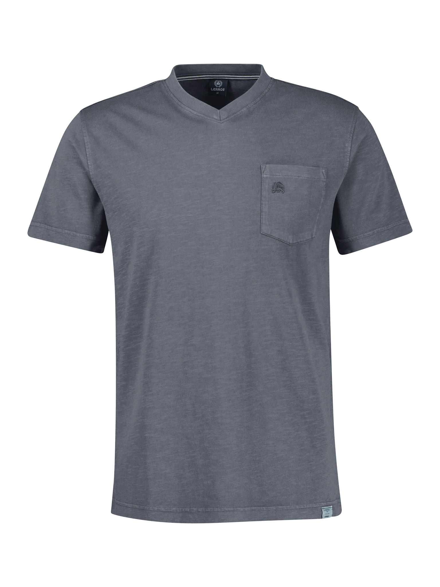 LERROS Kurzarmshirt Sommershirt mit V-Ausschnitt