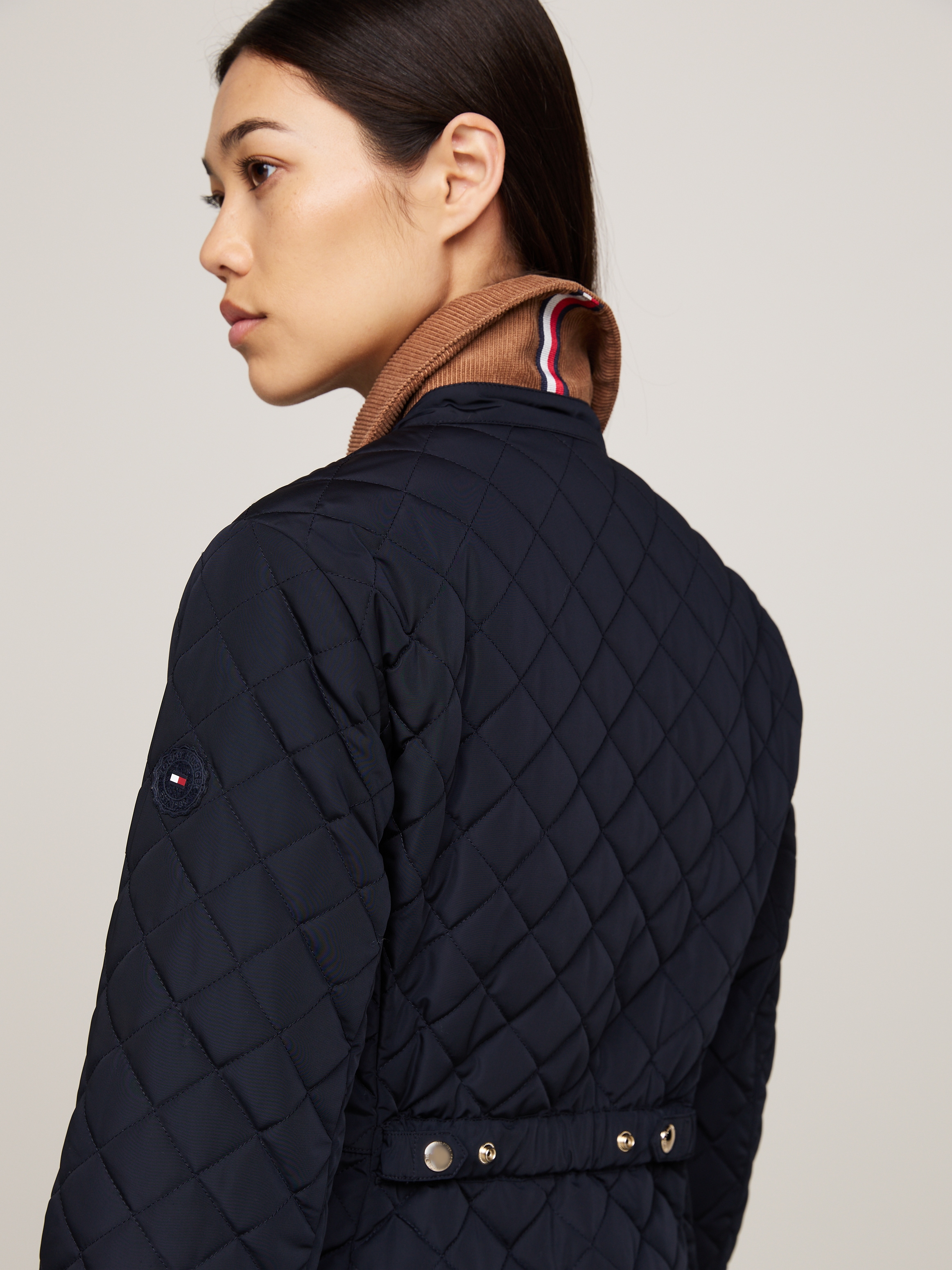 Tommy Hilfiger Steppjacke, mit Logoprägung