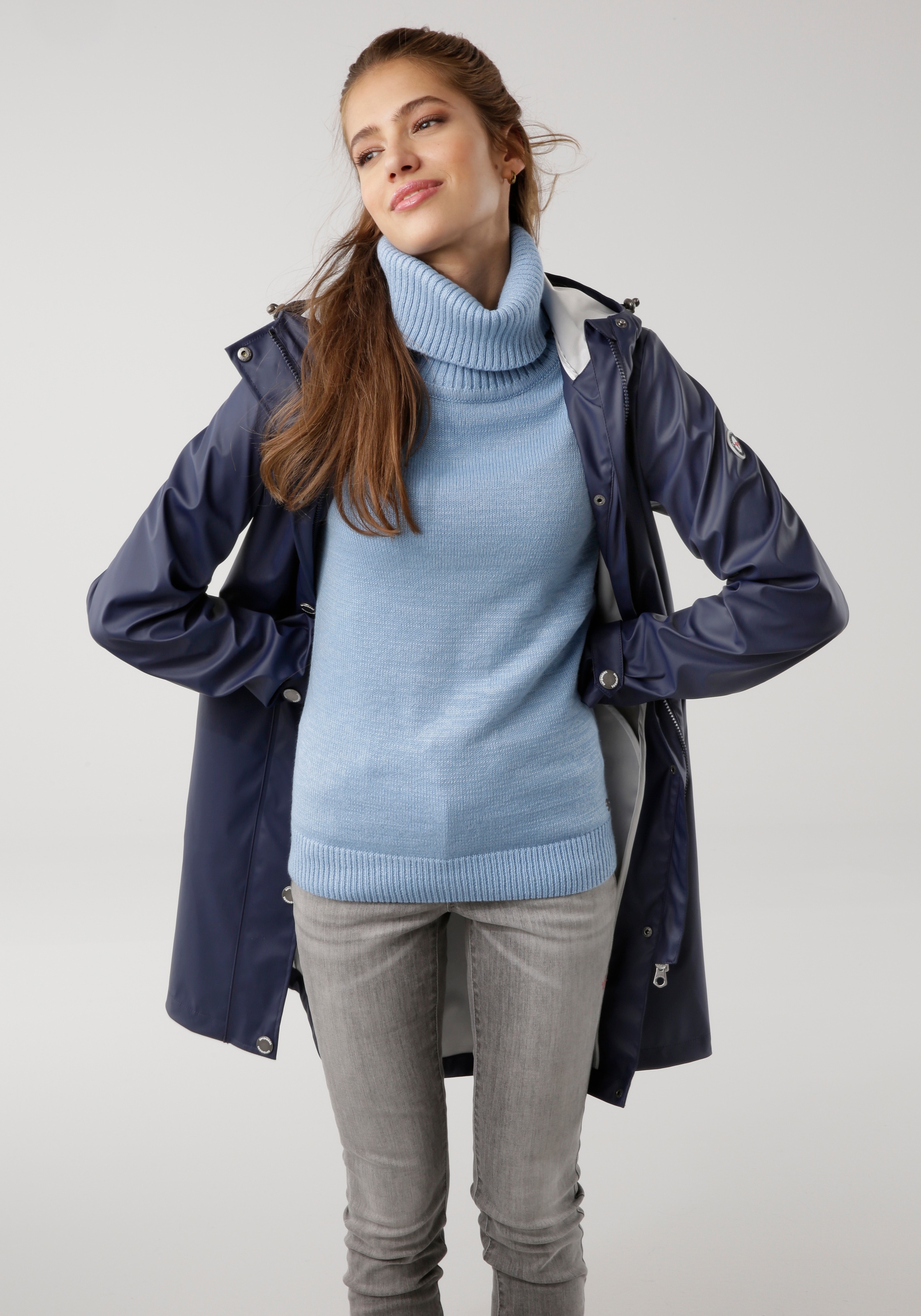 KangaROOS Rollkragenpullover, in klassischer Form