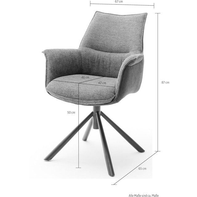 MCA furniture Esszimmerstuhl »KONYA«, Chenille kaufen | UNIVERSAL