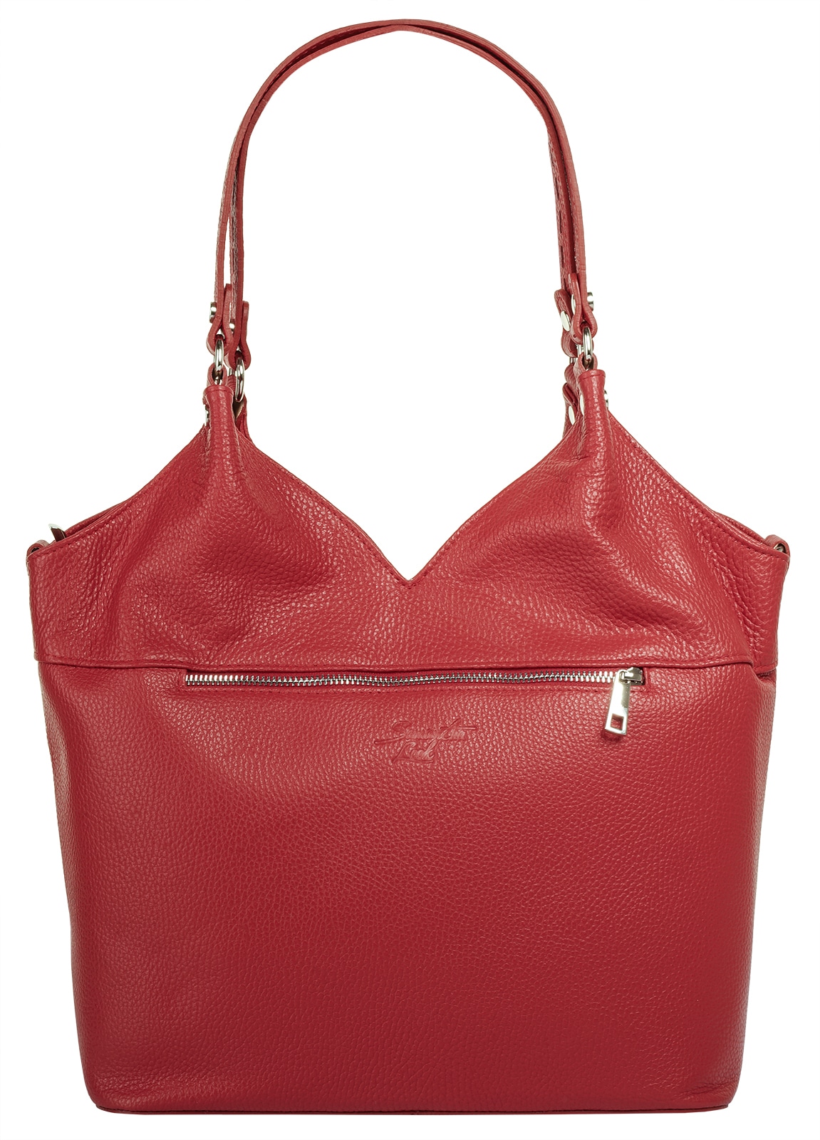 Samantha Look Shopper echt Leder, Made in Italy