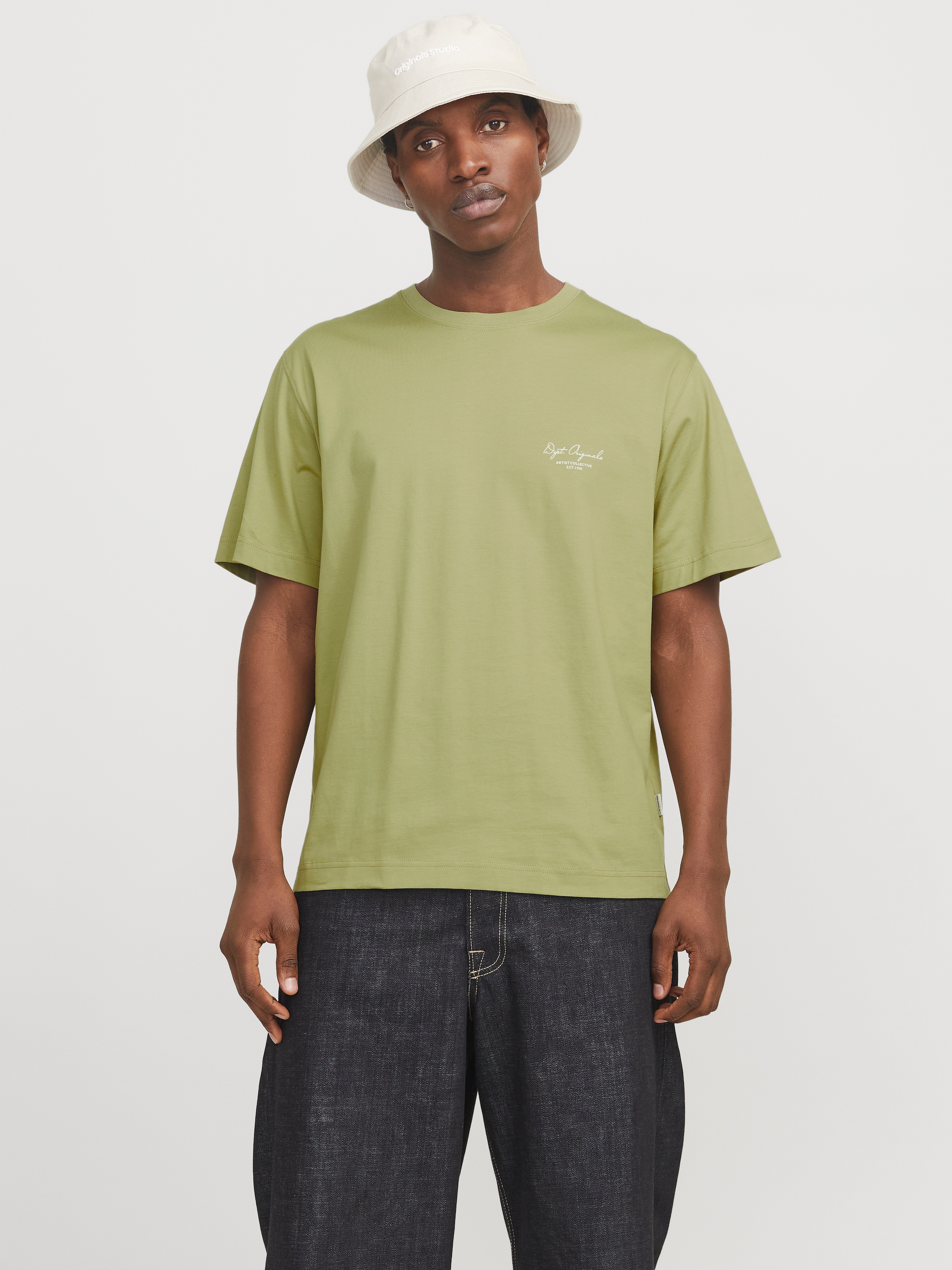 Jack & Jones T-Shirt »JORISLINGTON BACK TEE SS CREW NECK SN«