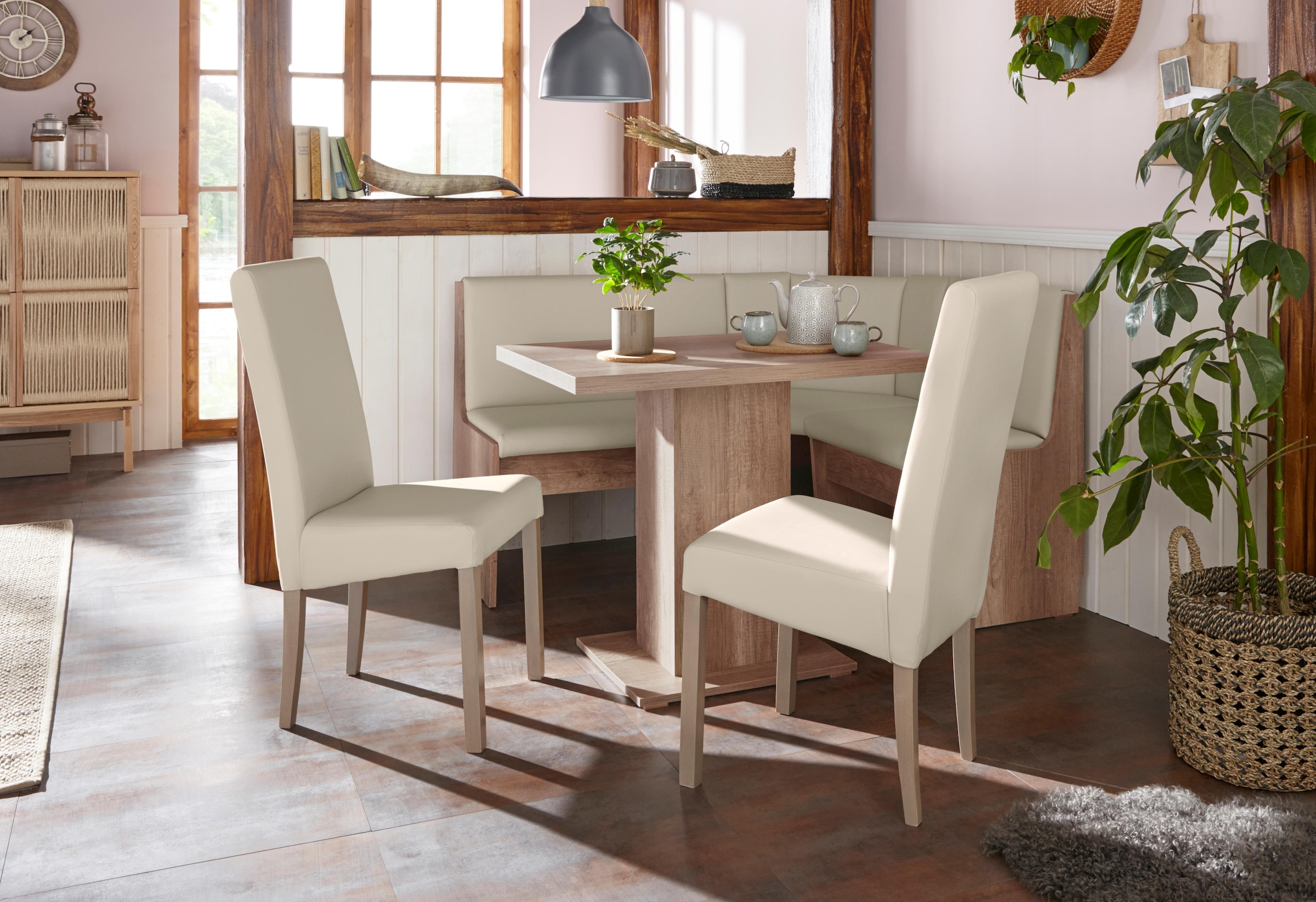 INOSIGN Eckbankgruppe »Hamburg K«, (Set, 4 tlg.), (4-teilig)
