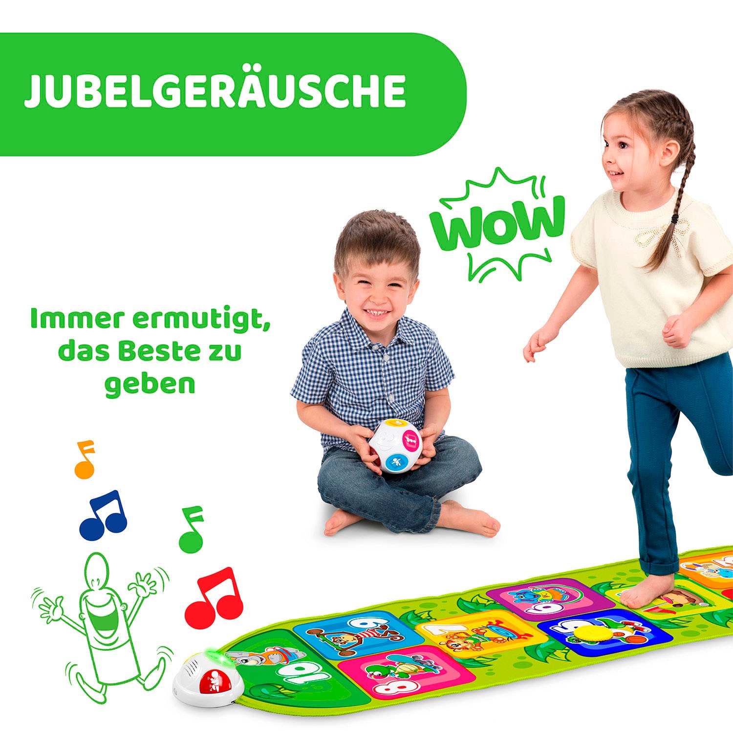 Chicco Spielmatte »Elektronische Hüpfmatte«, mit Licht und Sound