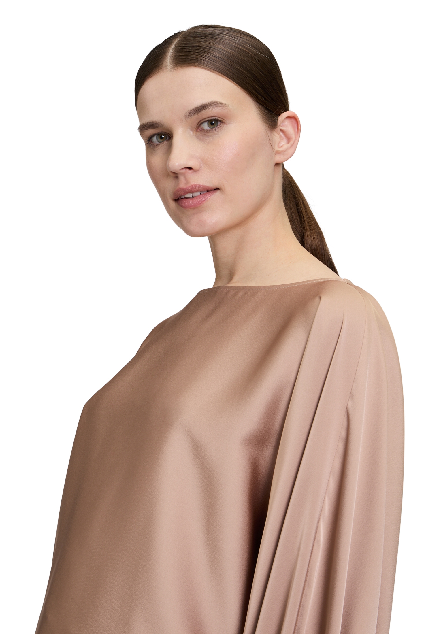 Vera Mont Satinbluse »Satin-Bluse mit Fledermausärmeln«