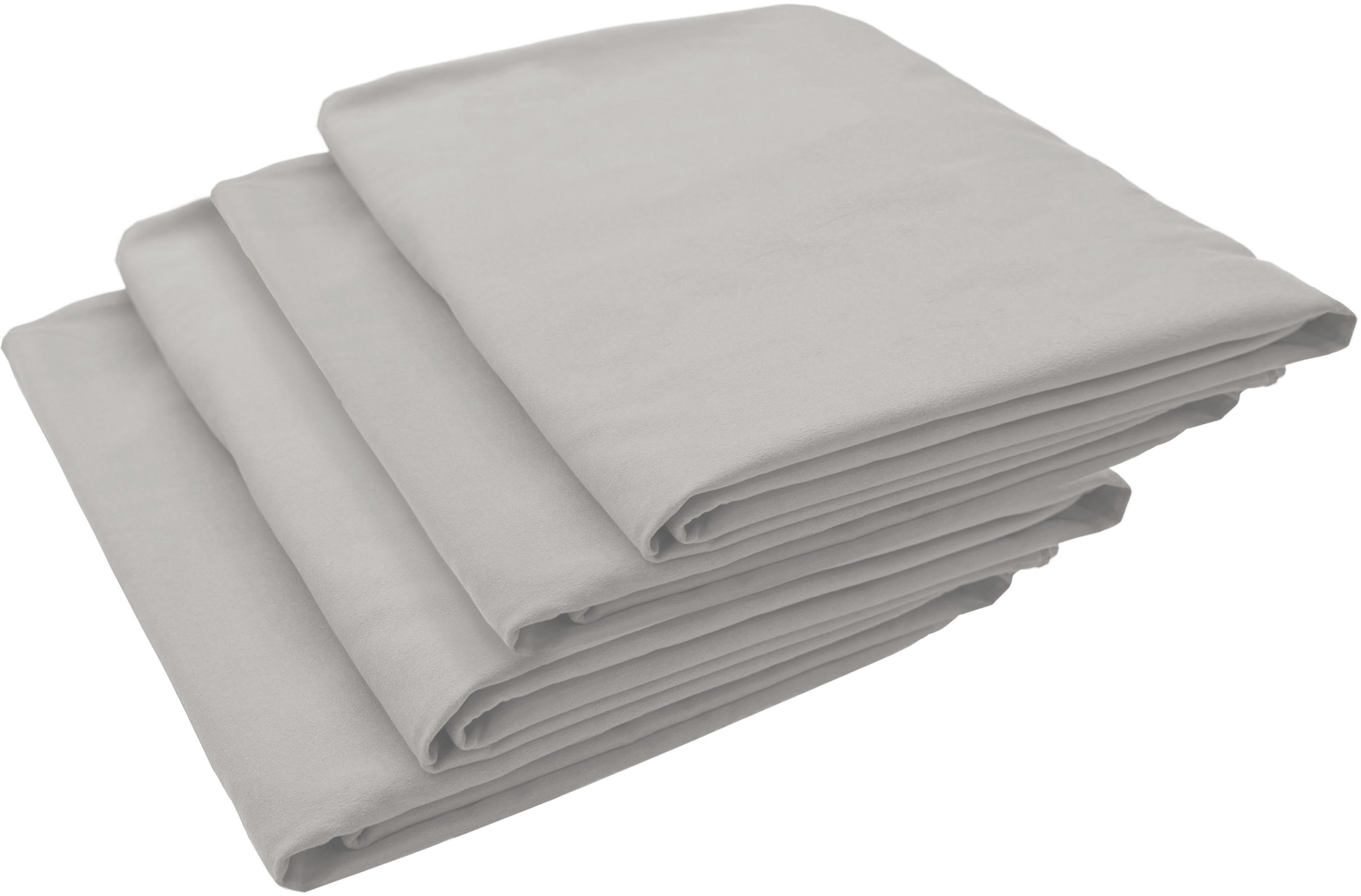 my home Reisehandtuch »Xavi, 4 x 70x140cm ideal als Sporthandtuch, Reisehandtuch«, (4 St.), als Serie und Set, sehr leicht, kompakt, schnelltrocknend, Mikrofaser