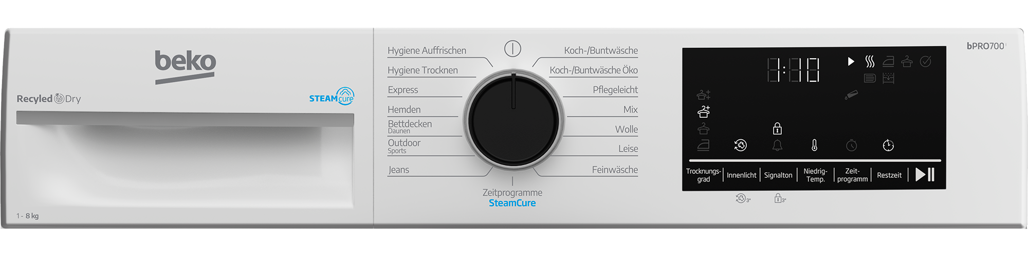 BEKO Kondenstrockner »B5T68219« Wärmepumpentechnologie