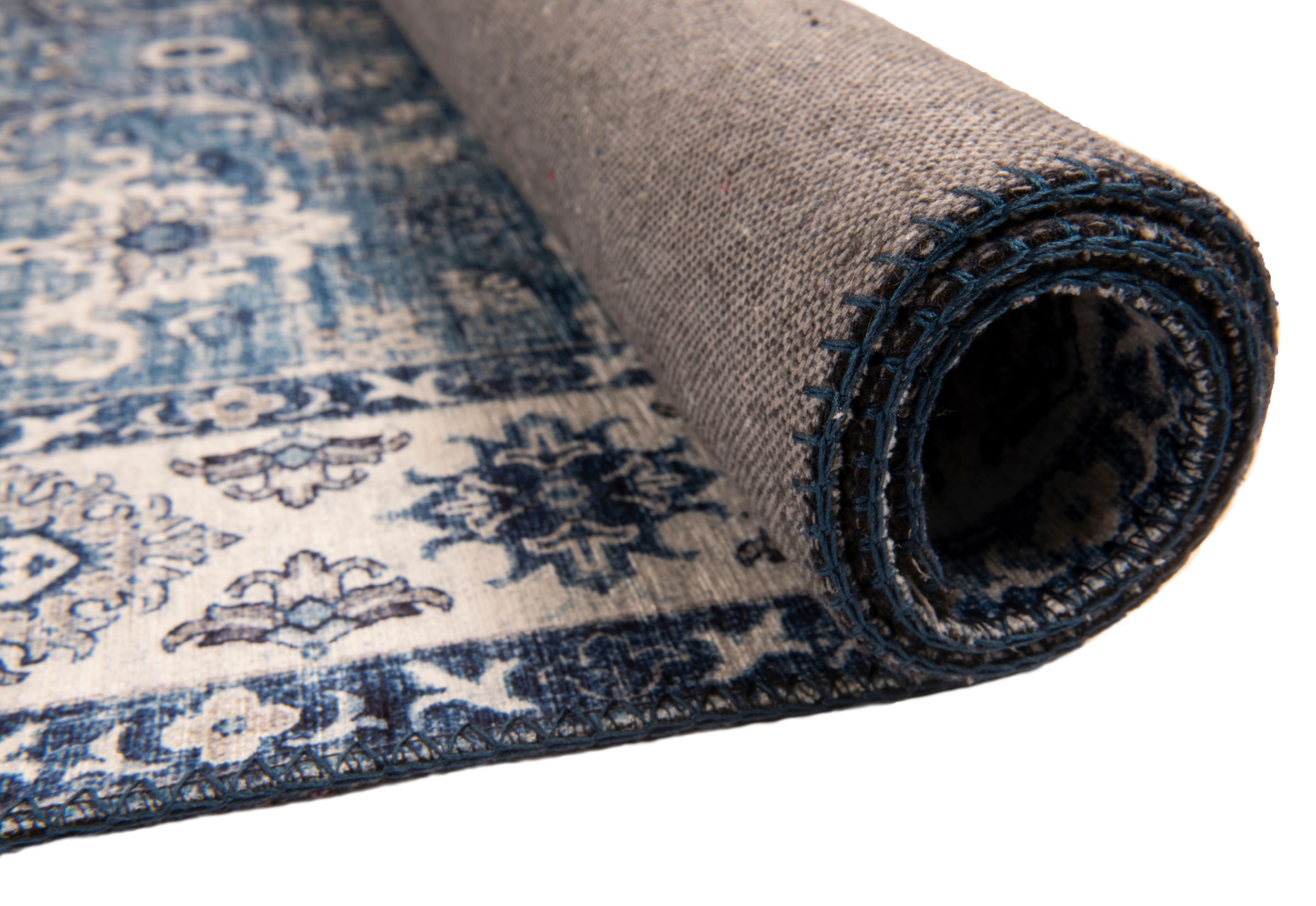 Gino Falcone Teppich »Cecilia 070« rechteckig 3 mm Höhe Flachgewebe, bedruckt, Orient-Optik