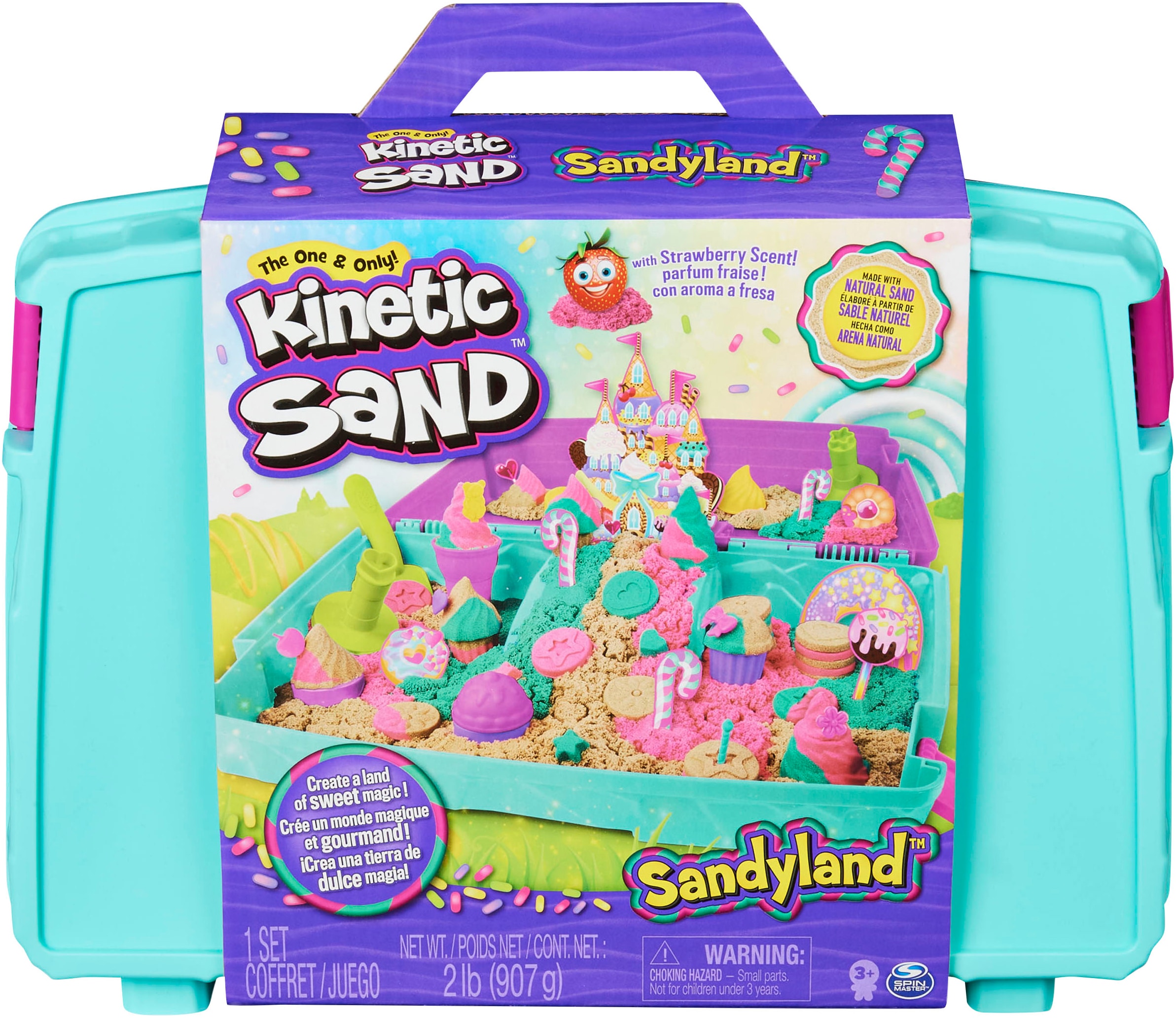 Spin Master Kreativset »Kinetic Sand - Sandyland Koffer (907 g)«