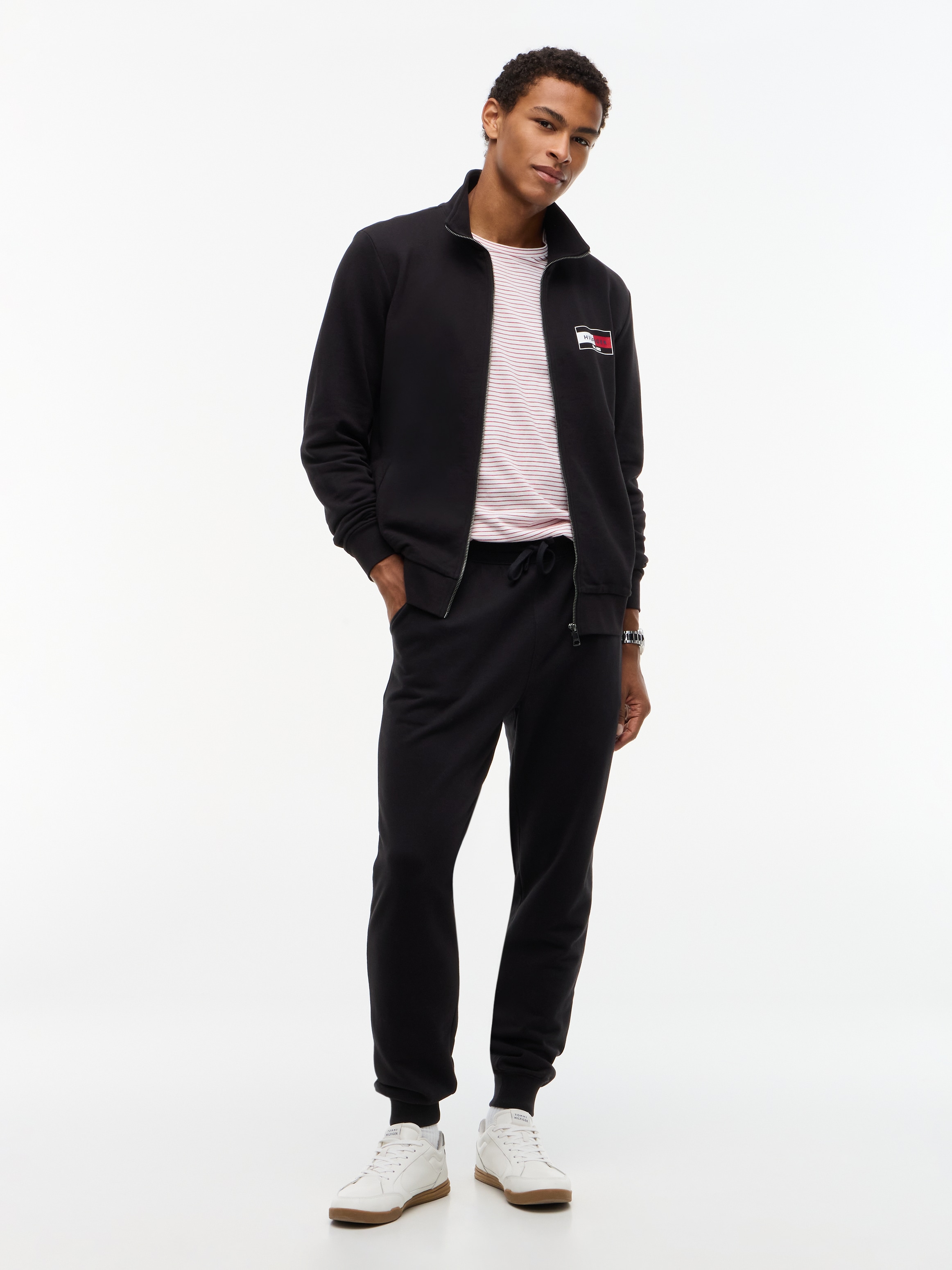 Tommy Hilfiger Sweatjacke »BRAND LOVE SMALL FLAG REGULAR«