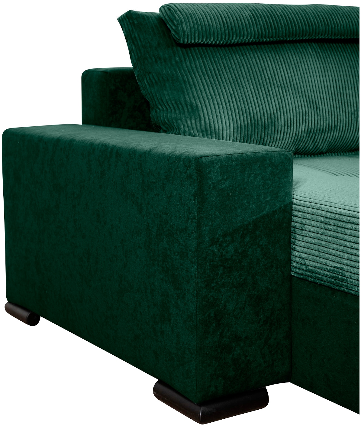 COLLECTION AB Wohnlandschaft »XXXL-Josy Relax U-Form Breite 352 cm, mit 2 gleich großen Recamieren«, inkl. Bettfunktion, Bettkasten, mit 4 Rückenkissen in zwei Größen