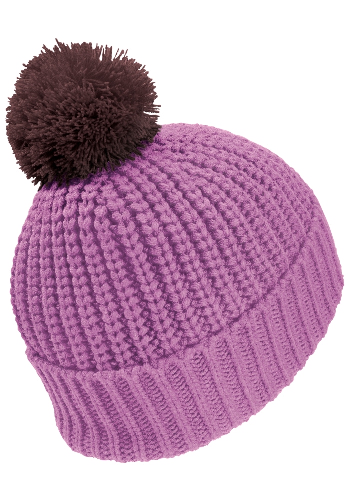 Jack Wolfskin Bommelmütze »POMPOM BADGE BEANIE K« Kindermütze, warm, mit Bommel