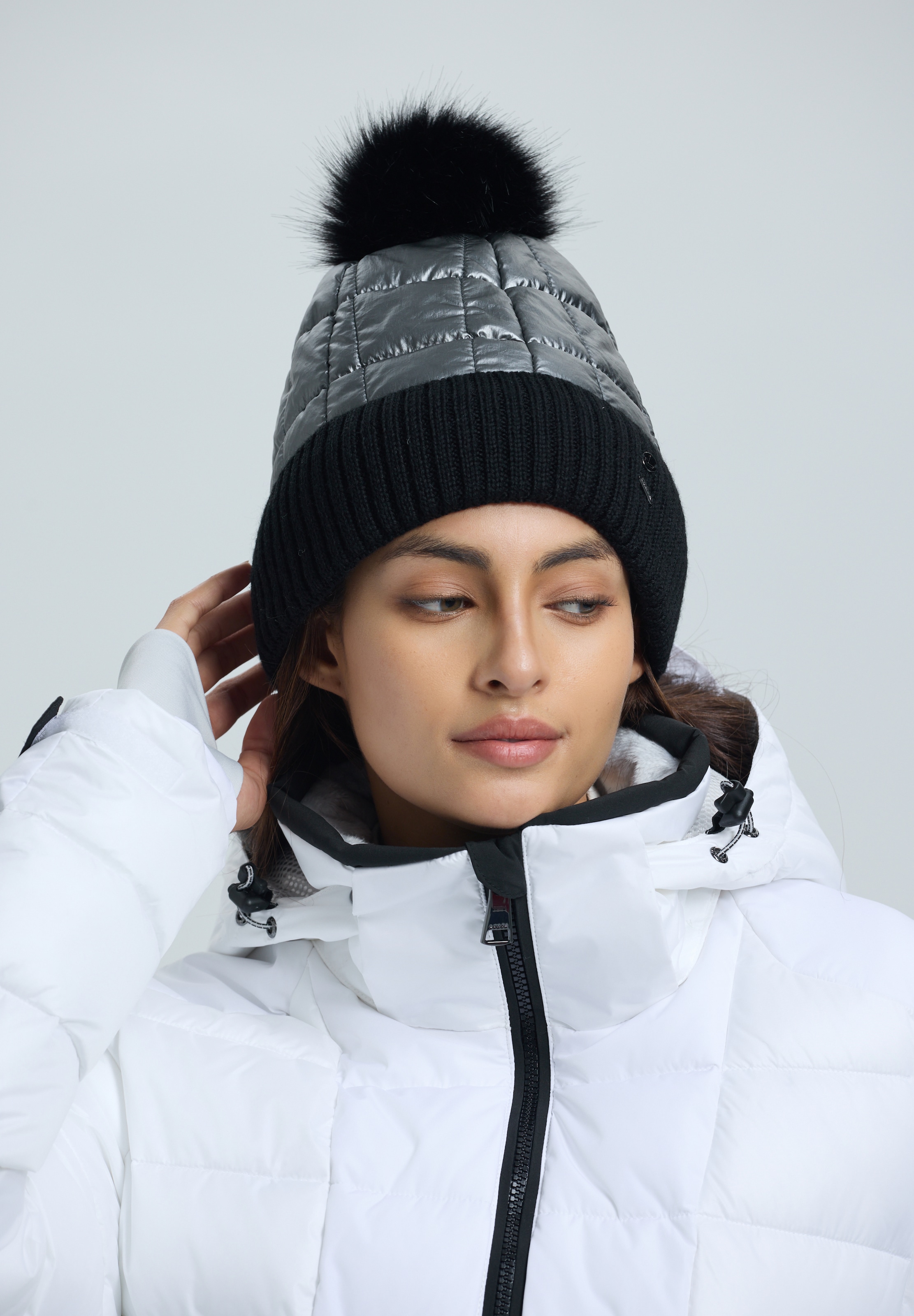 Luhta Strickmütze »LUHTA NAUMOLA« 1 Stk. aus Polyamid, mit Polyesterfutter, mit Polyesterwattierung