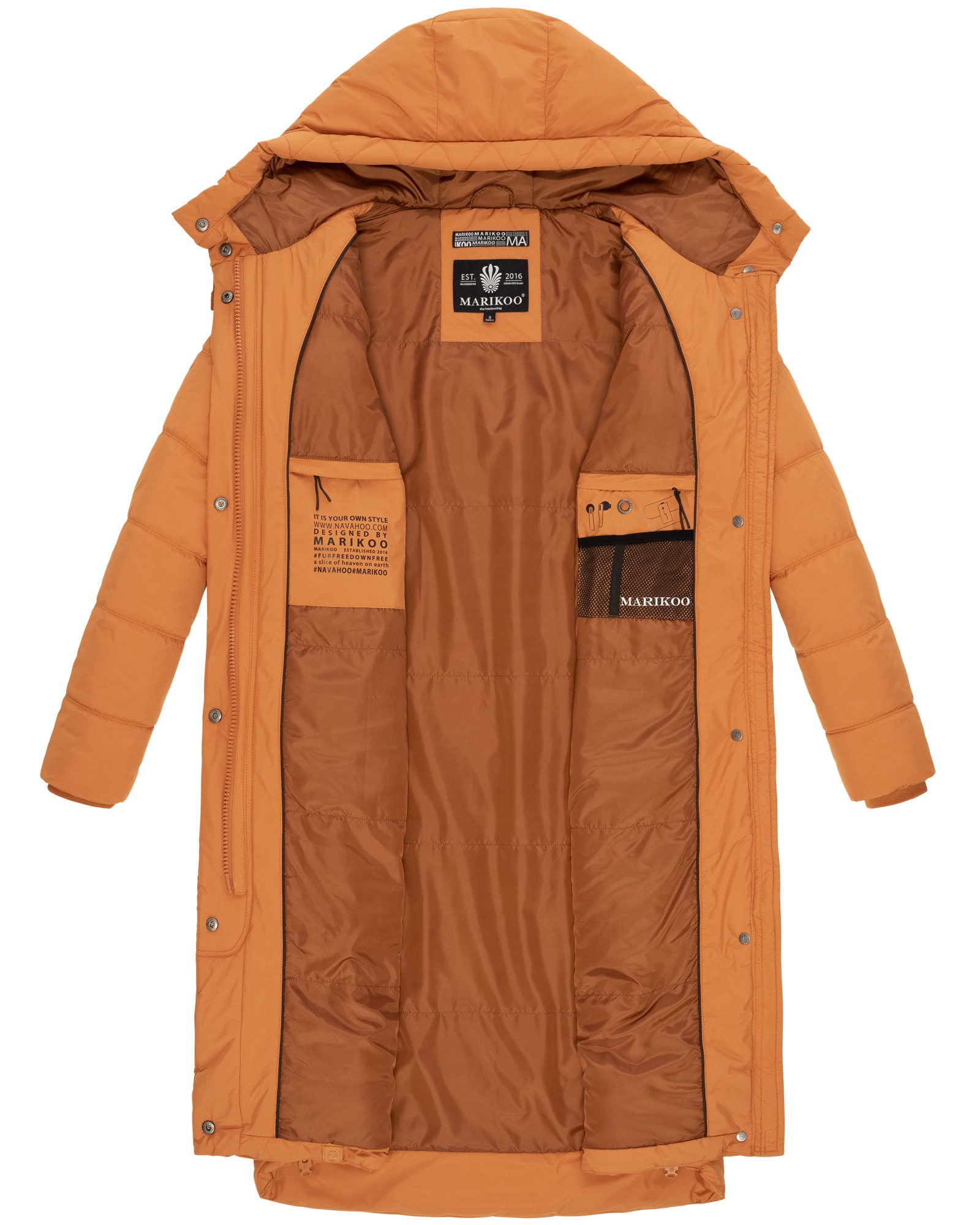 Marikoo Winterjacke »Marikoo Soranaa Damen Winterjacke B968«
