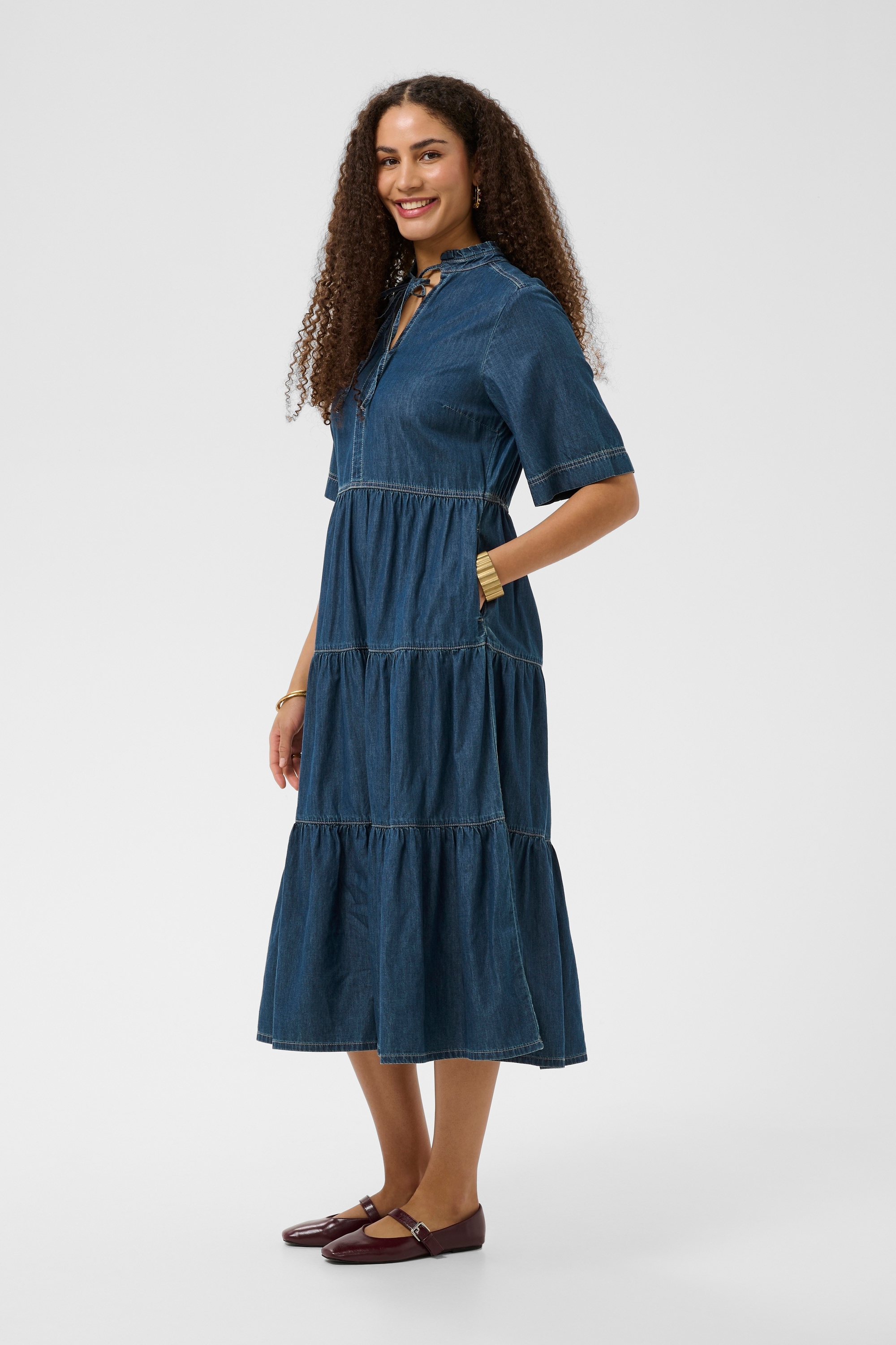 Cream Midikleid »Damen Kleid CRWinnie«
