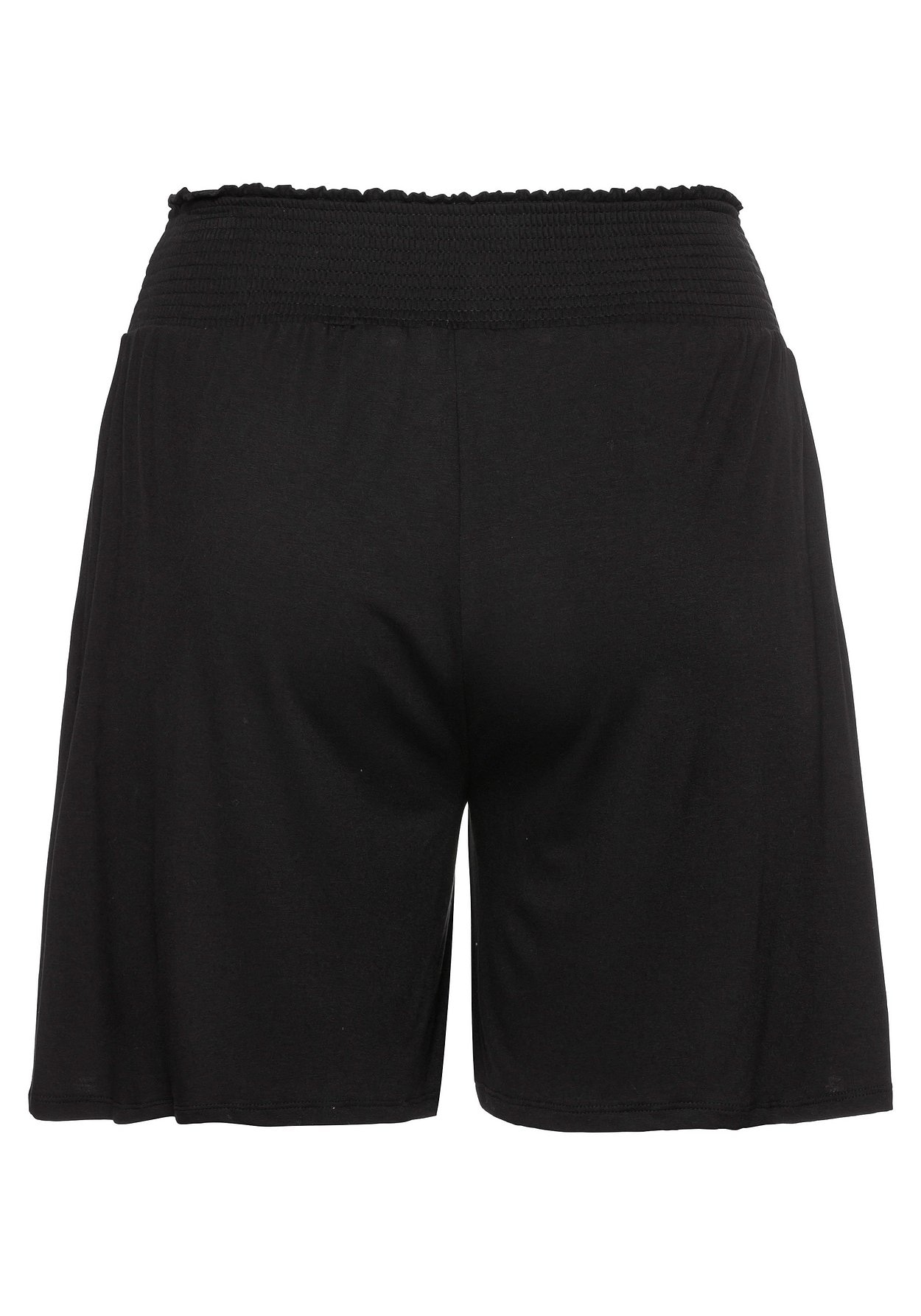 Sheego Shorts »Strandshorts mit Smokbund und zwei Taschen«