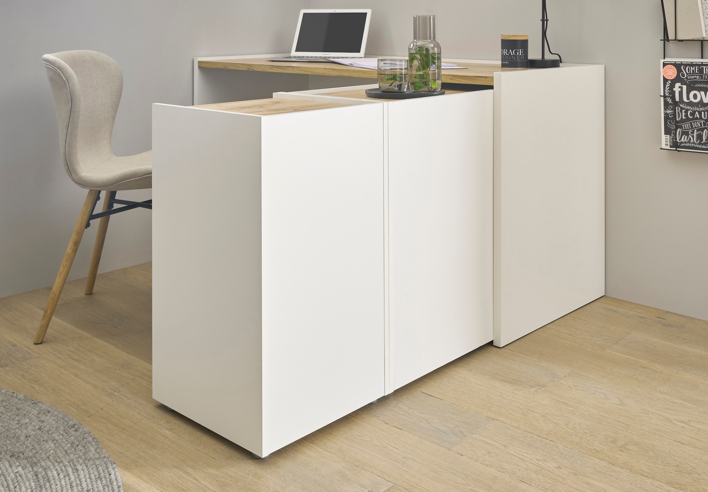 INOSIGN Kommode »CiTY/GiRON«, Aktenschrank, wohnliches Home Office, Breite 40 cm