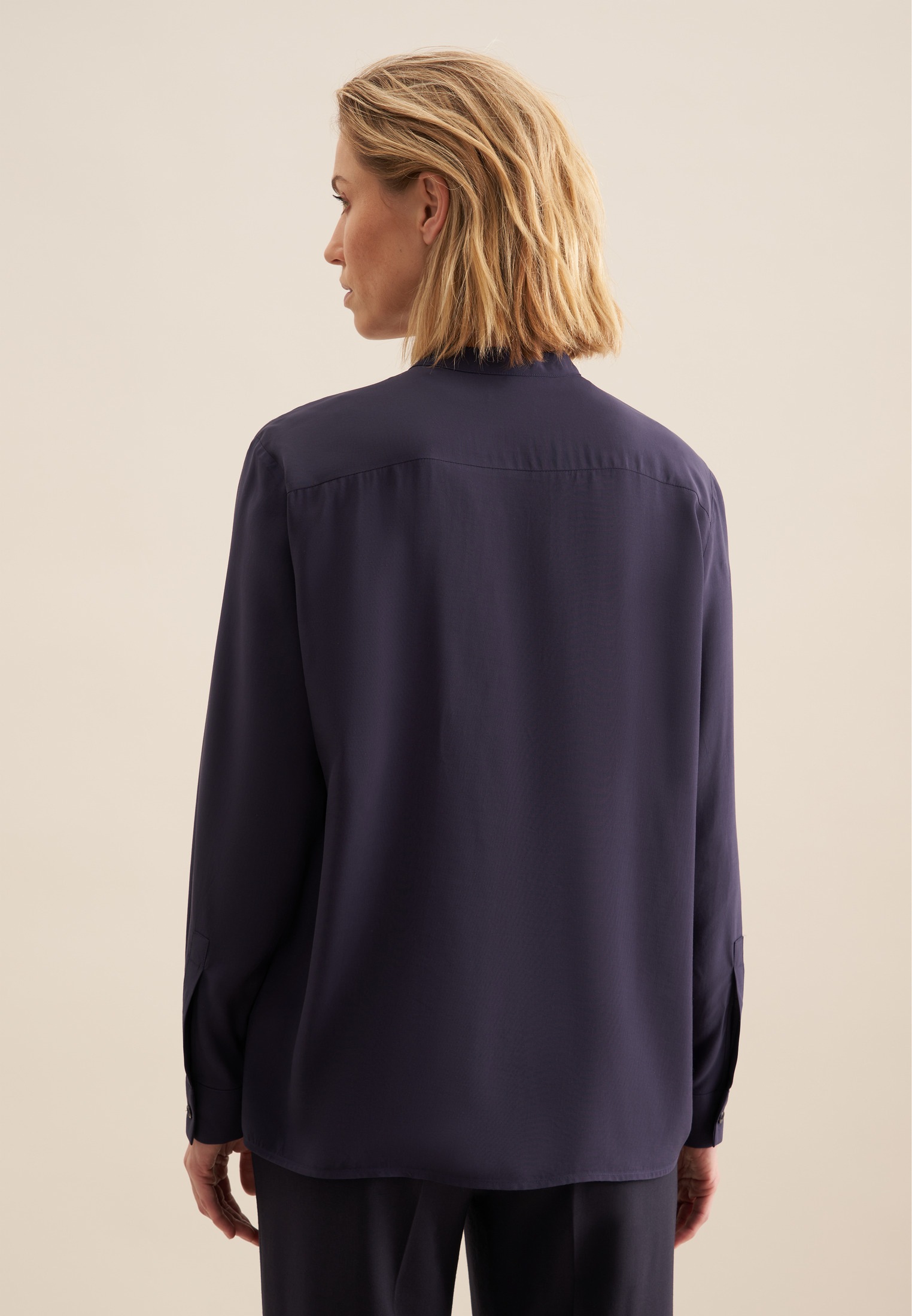 seidensticker Klassische Bluse »Schwarze Rose«, Tunika Uni