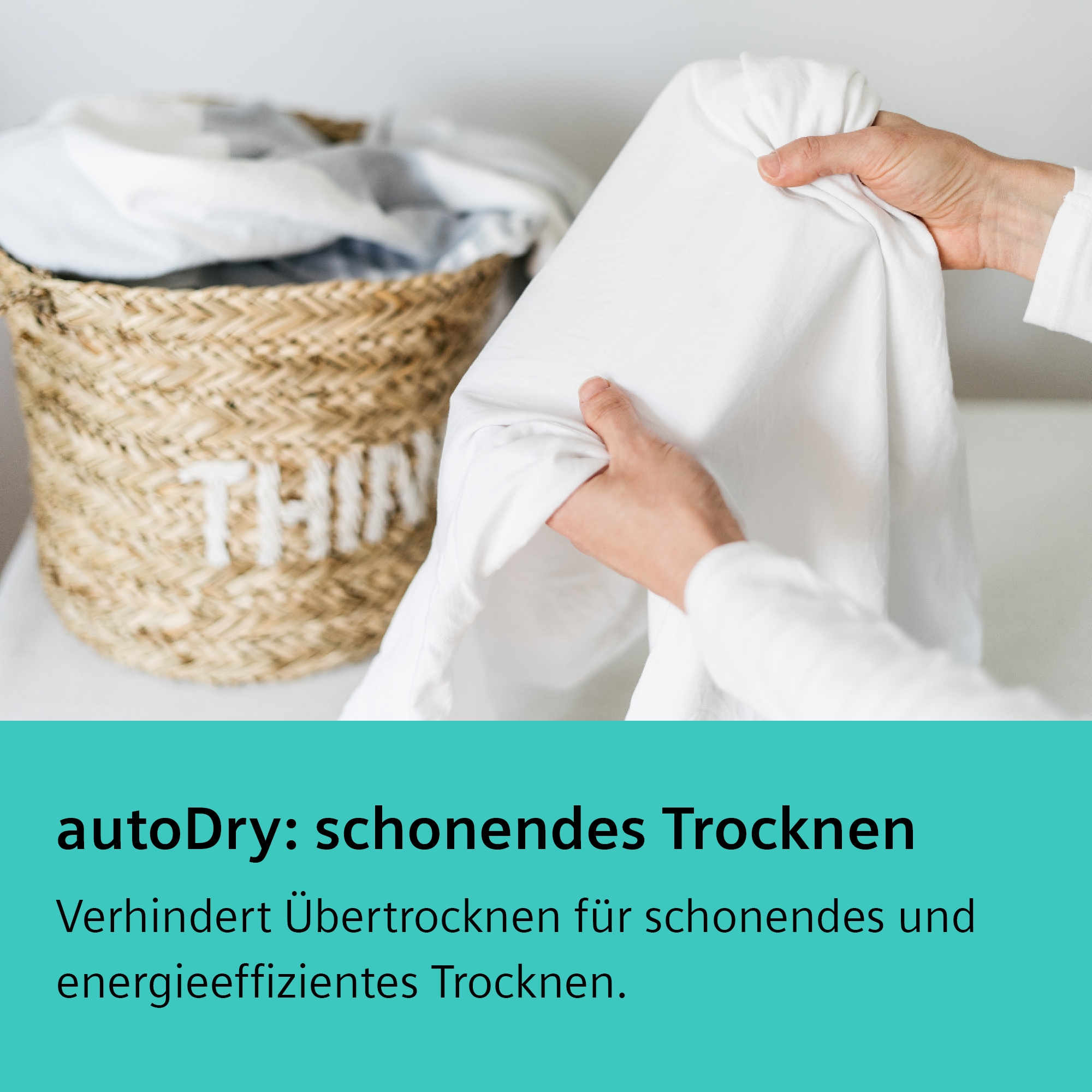 SIEMENS Wärmepumpentrockner »WQ35G2D00« iQ500 8 Selbstreinigender Kondensator, Halbe Beladung, Reversierende Trommel