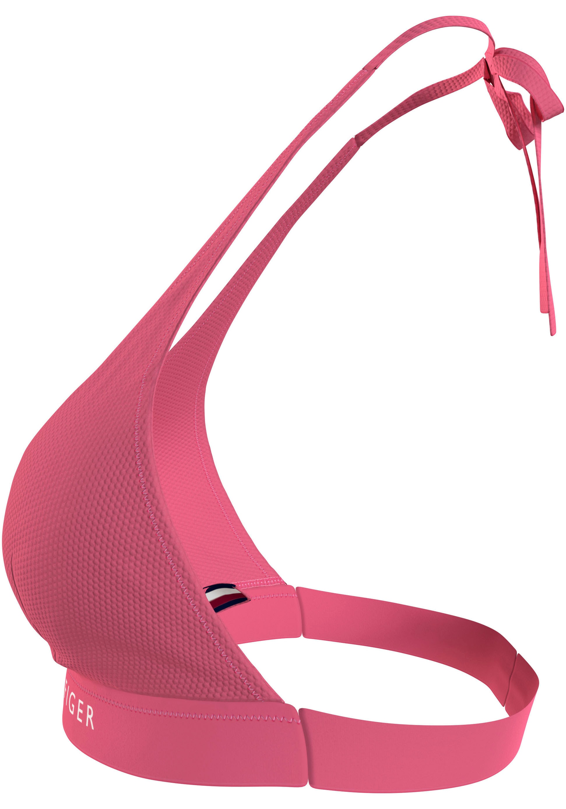 Tommy Hilfiger Swimwear Triangel-Bikini-Top »TRIANGLE FIXED RP« mit Logoschriftzug