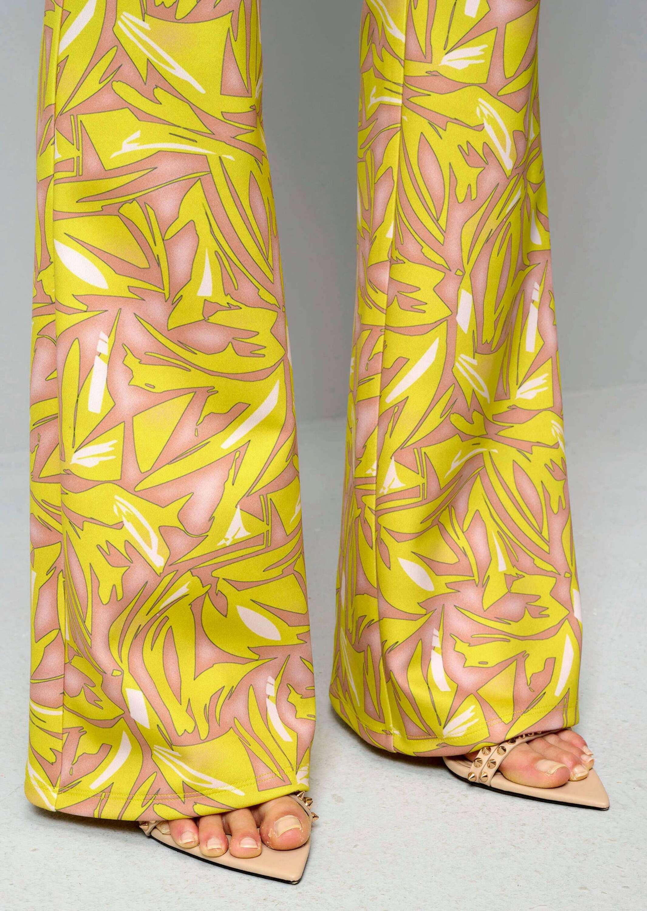 Alba Moda Stoffhose »Hose Hose mit grafischem Print«