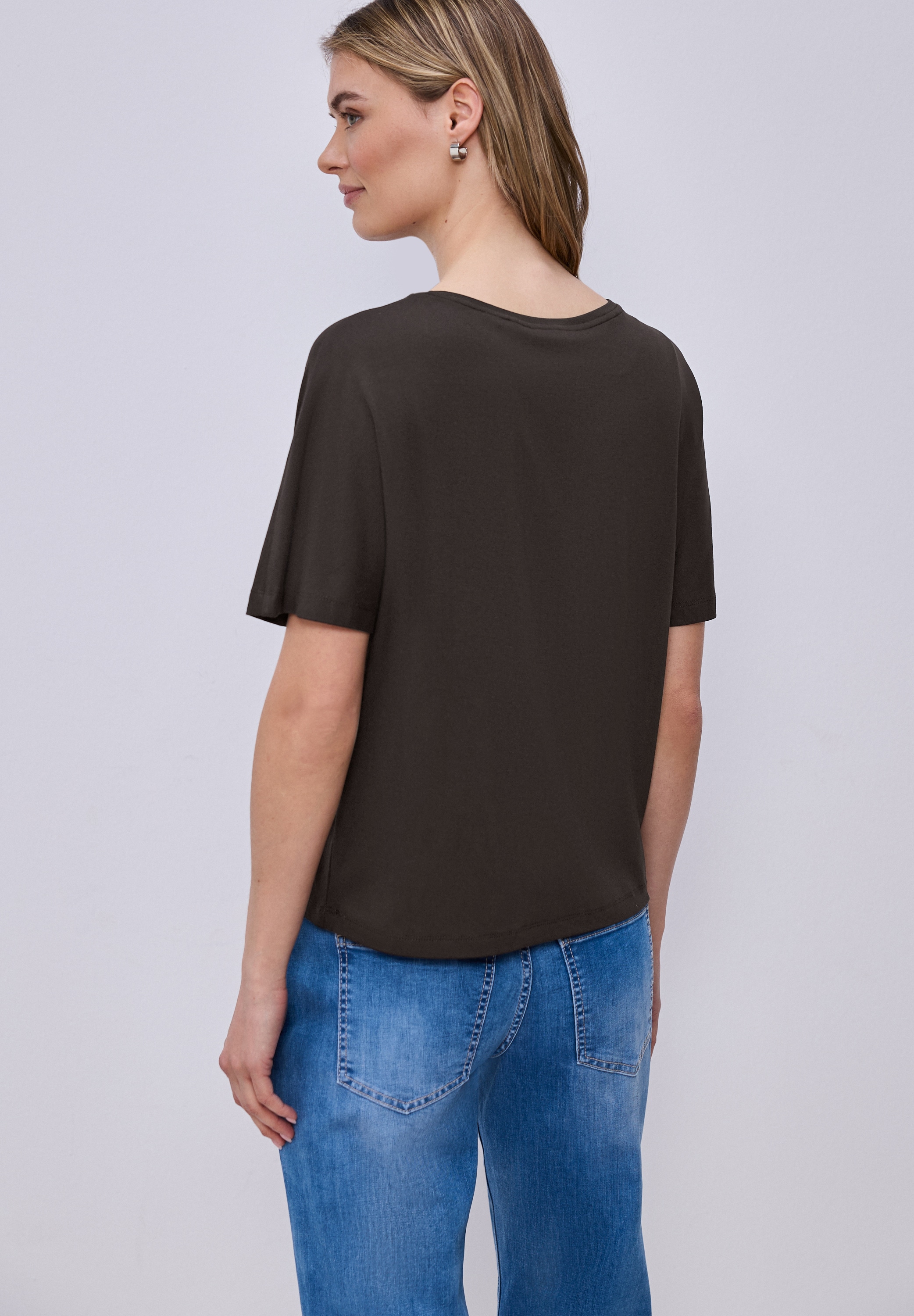 STREET ONE T-Shirt mit Stretchanteil