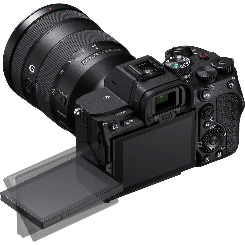 Sony Systemkamera »ILCE-7M4K«, Sony FE 28-70mm f3.5-5.6 OSS, 33 MP, WLAN-Bluetooth