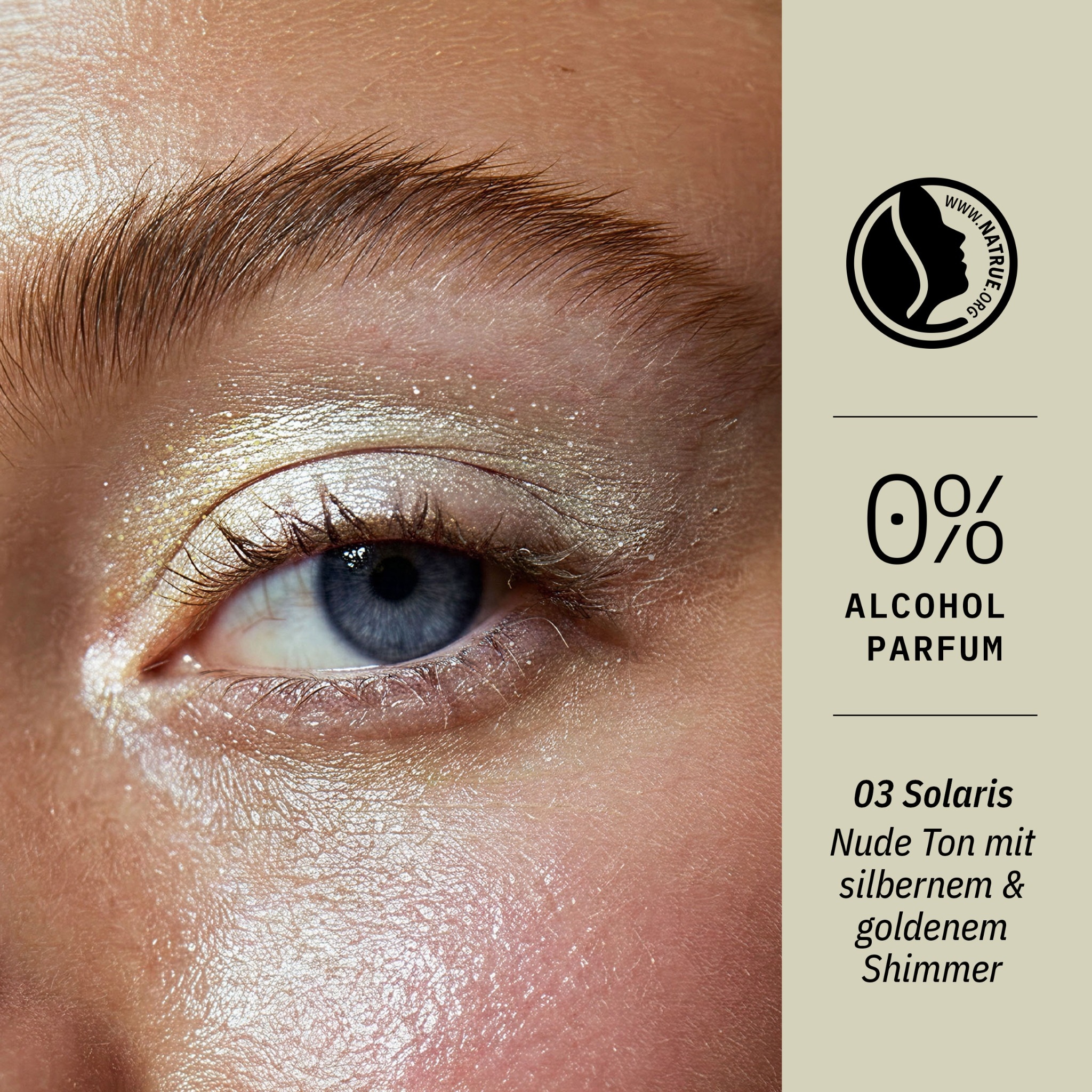 SANTE Lidschatten »Eyeshadow Aura Shade« Lidschatten, mit Duochrom Finish, langanhaltend