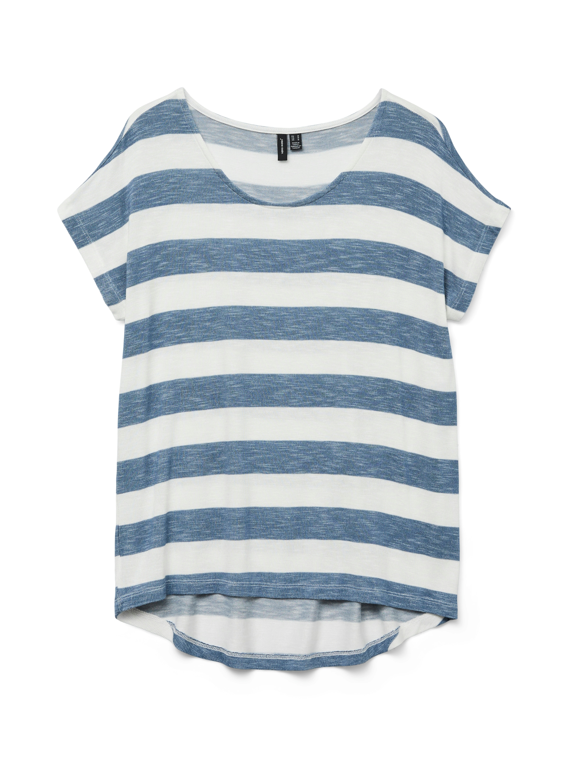 Vero Moda Kurzarmshirt »VMWIDE STRIPE SL TOP GA JRS NOOS«