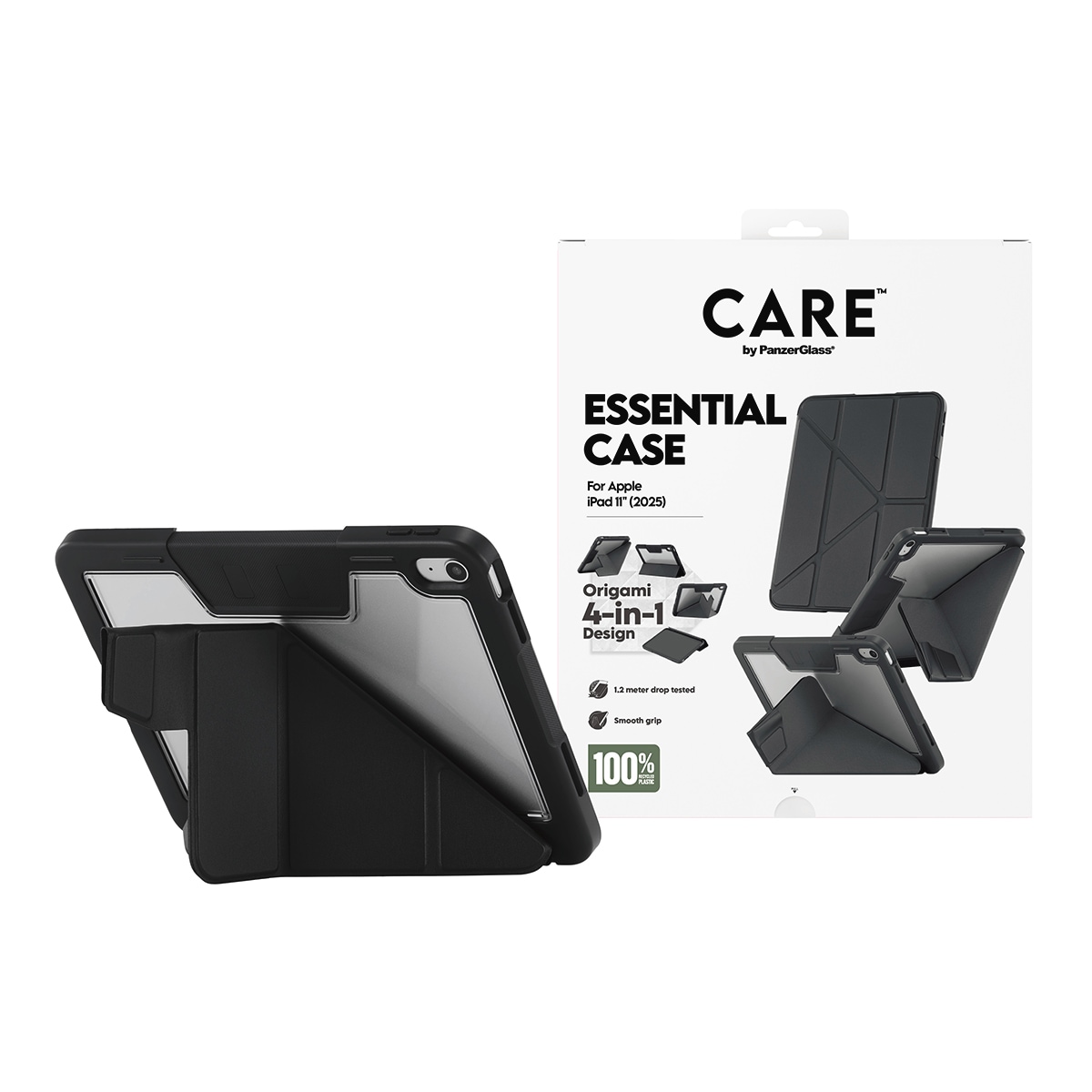 CARE by PanzerGlass Tablet-Hülle »Essential Case für iPad 11" (2025)« iPad 11" (2025) Backcover, Schutzhülle, Tabletschutzhülle, Case, Schutzcase, stoßfest