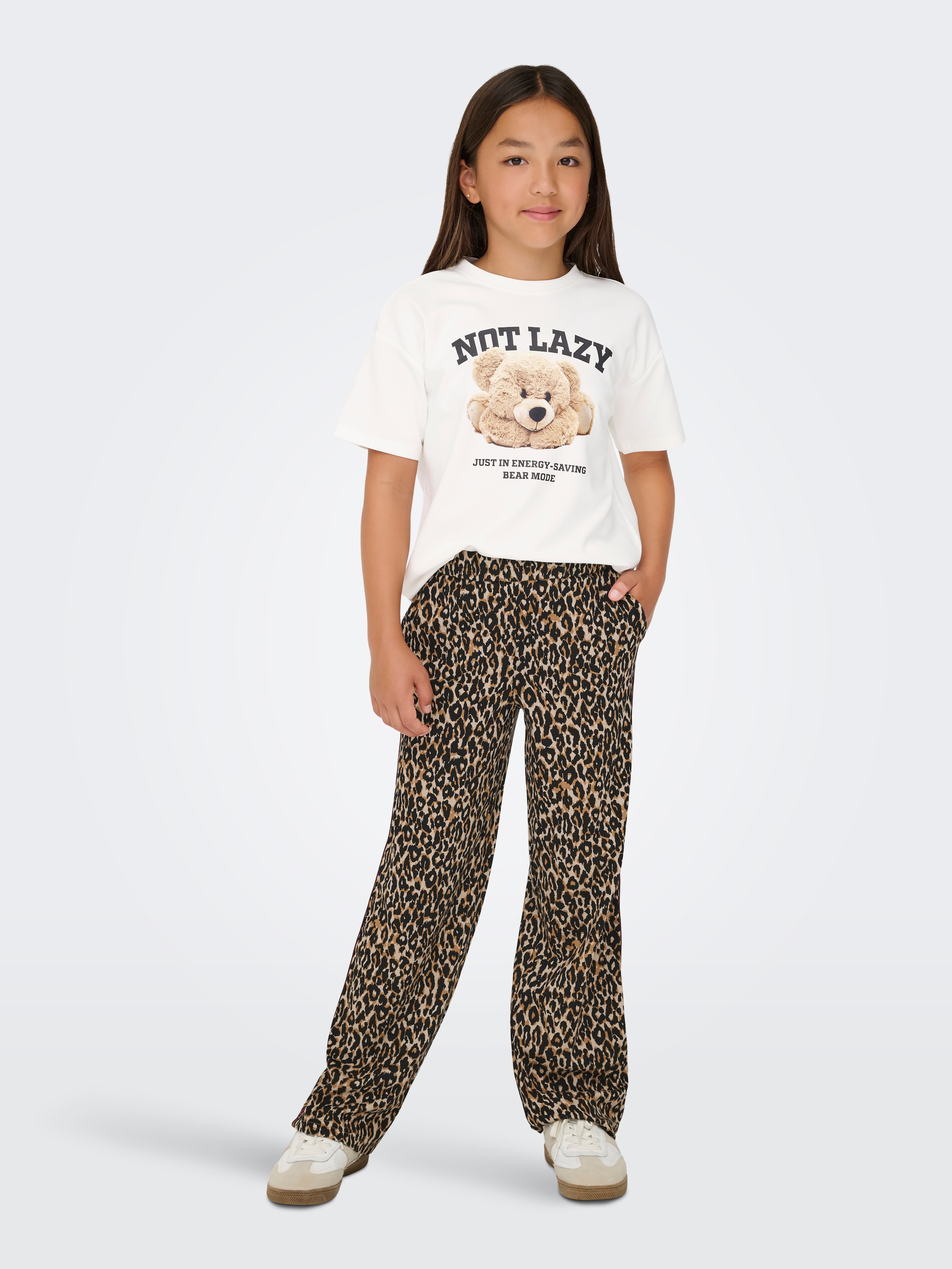 KIDS ONLY Kurzarmshirt »KOGBILLIE S/S LOOSE TEDDY TOP JRS NOOS«