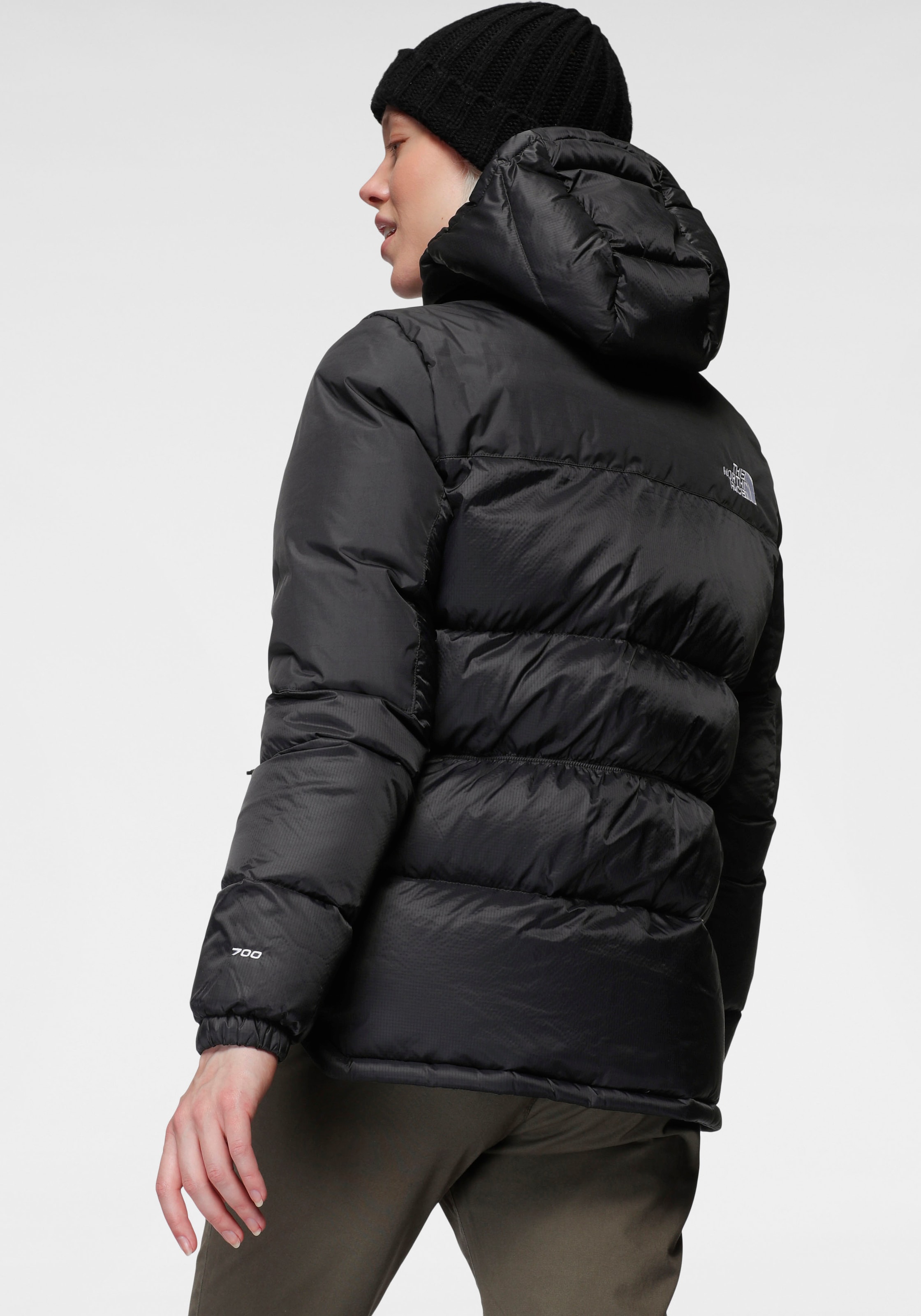 The North Face Daunenjacke »W DIABLO DOWN 2.0 HOODIE«, mit Kapuze, mit Logostickerei