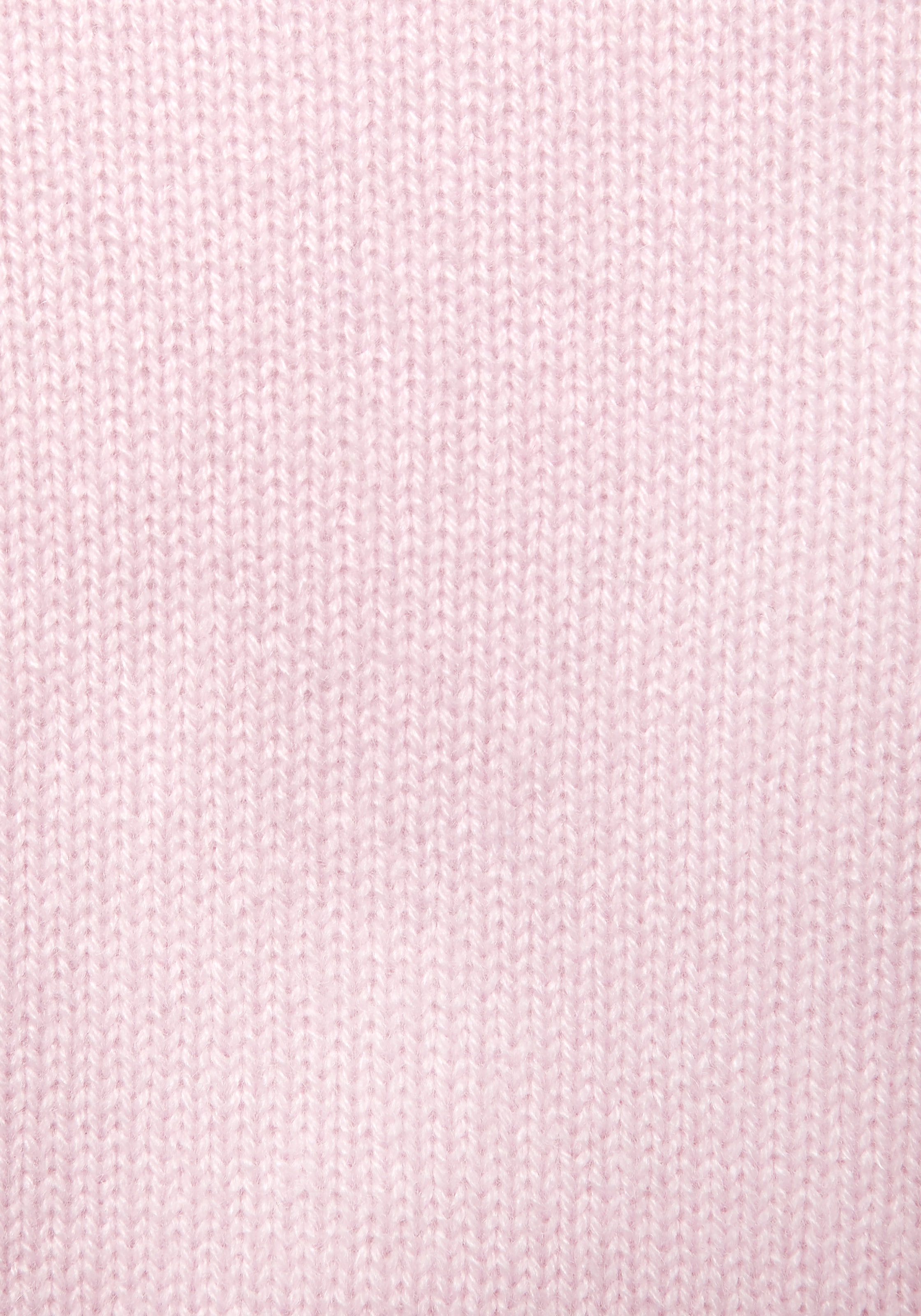 LASCANA , weiche Kaschmirstrickjacke mit V-Ausschnitt