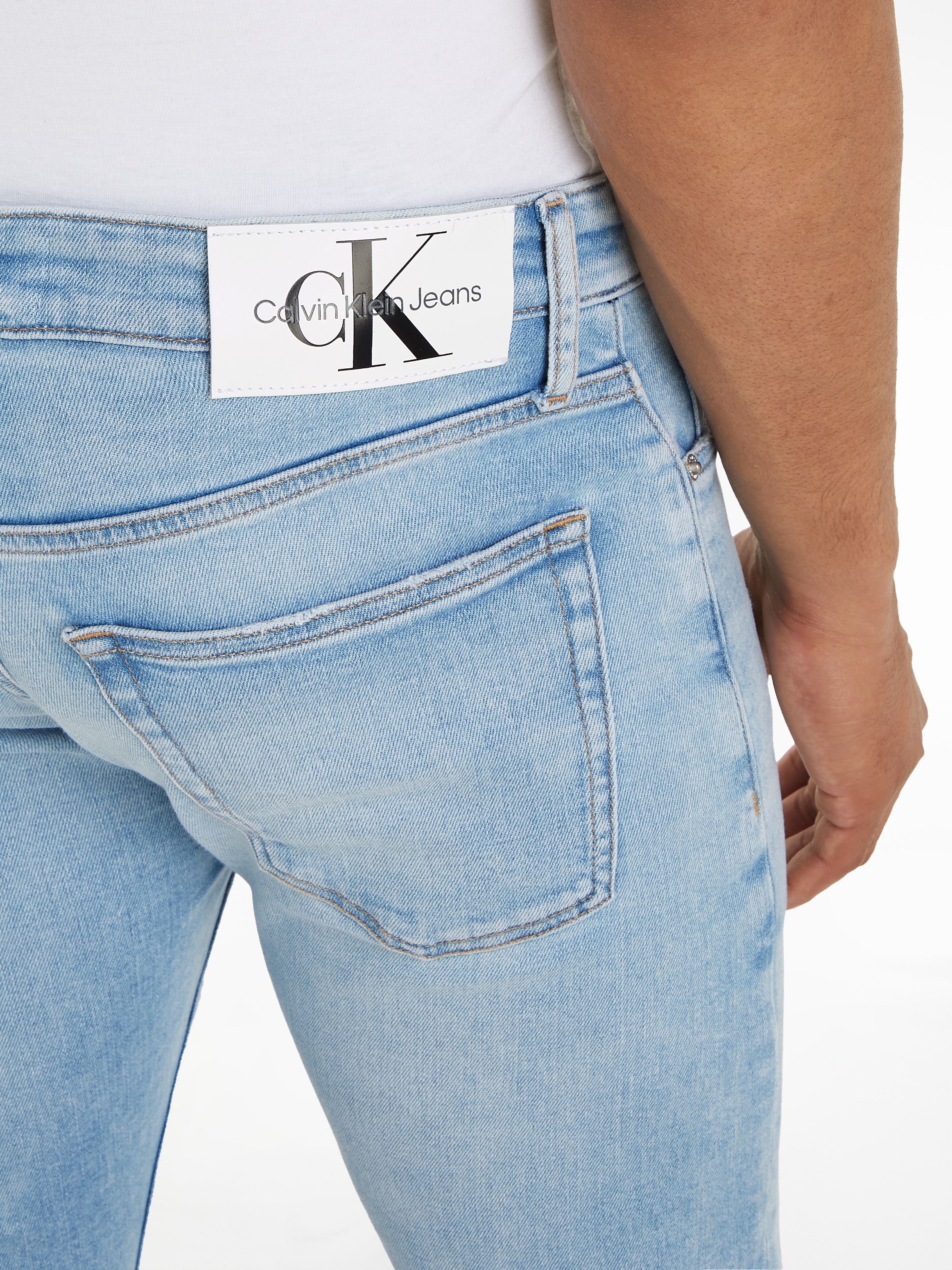 Calvin Klein Jeans Slim-fit-Jeans »SLIM«, in klassischer 5-Pocket-Form