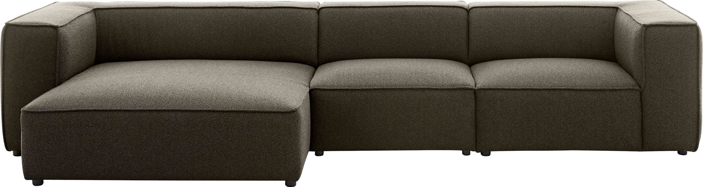 W.SCHILLIG Ecksofa »around-the-block«, mit eleganter Biese, mit Federkern, Breite 341 cm