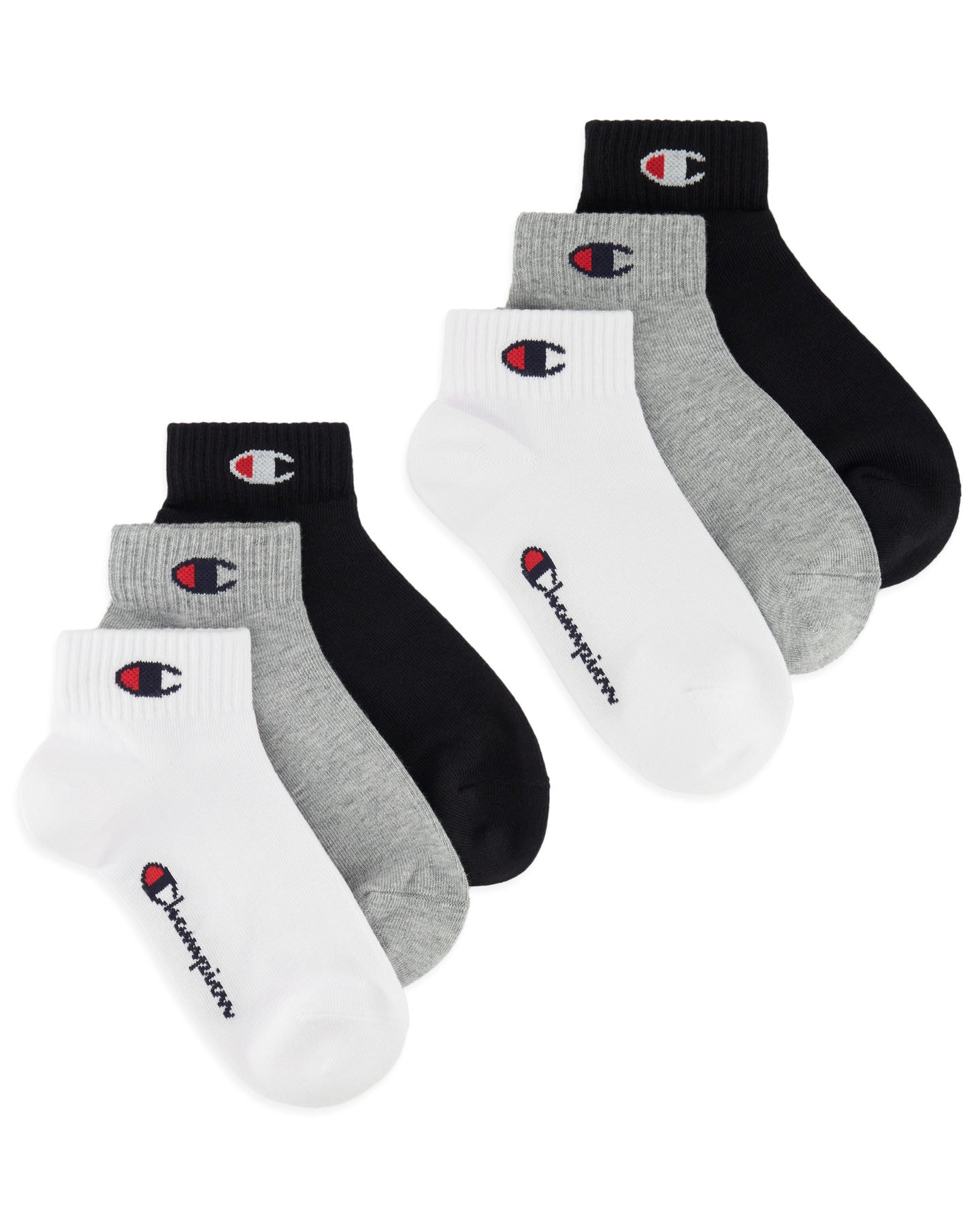 Champion Sportsocken Packung, 6 Stk. tlg. für Kinder, 6er-Pack, mit sportlichem Stil