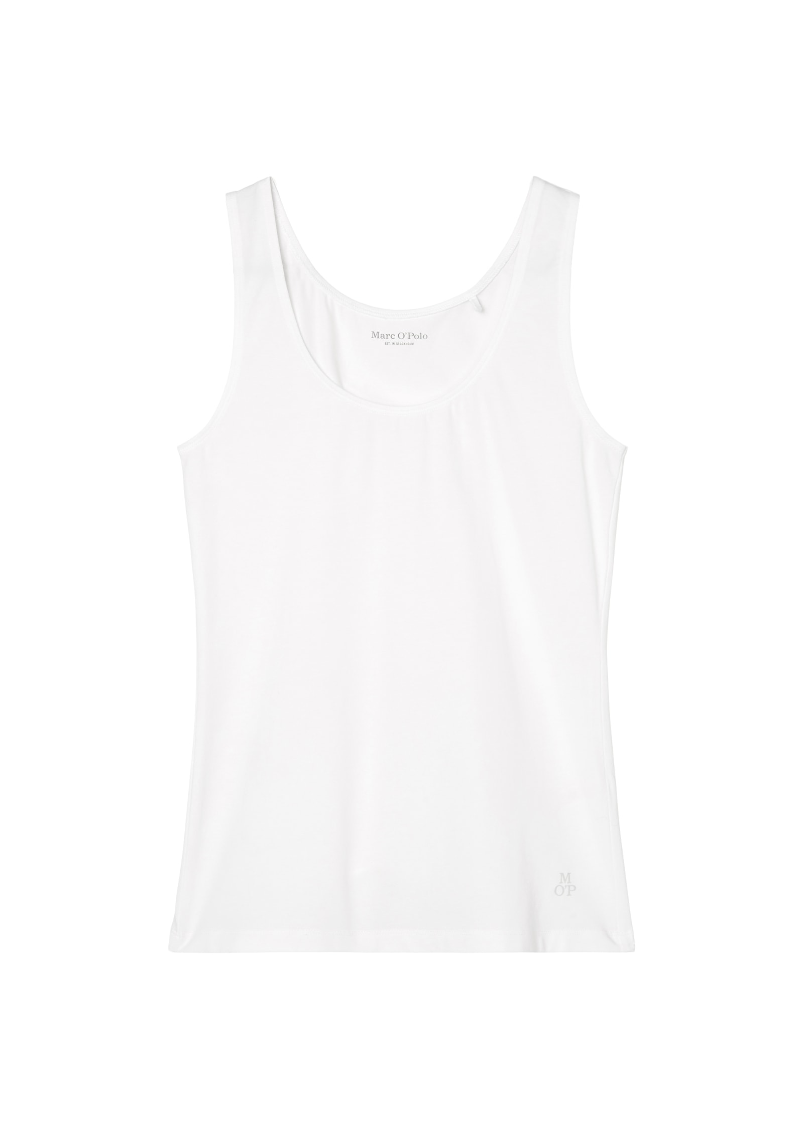 Marc O'Polo Tanktop »Essentials«, mit kleinem Logo am Saum