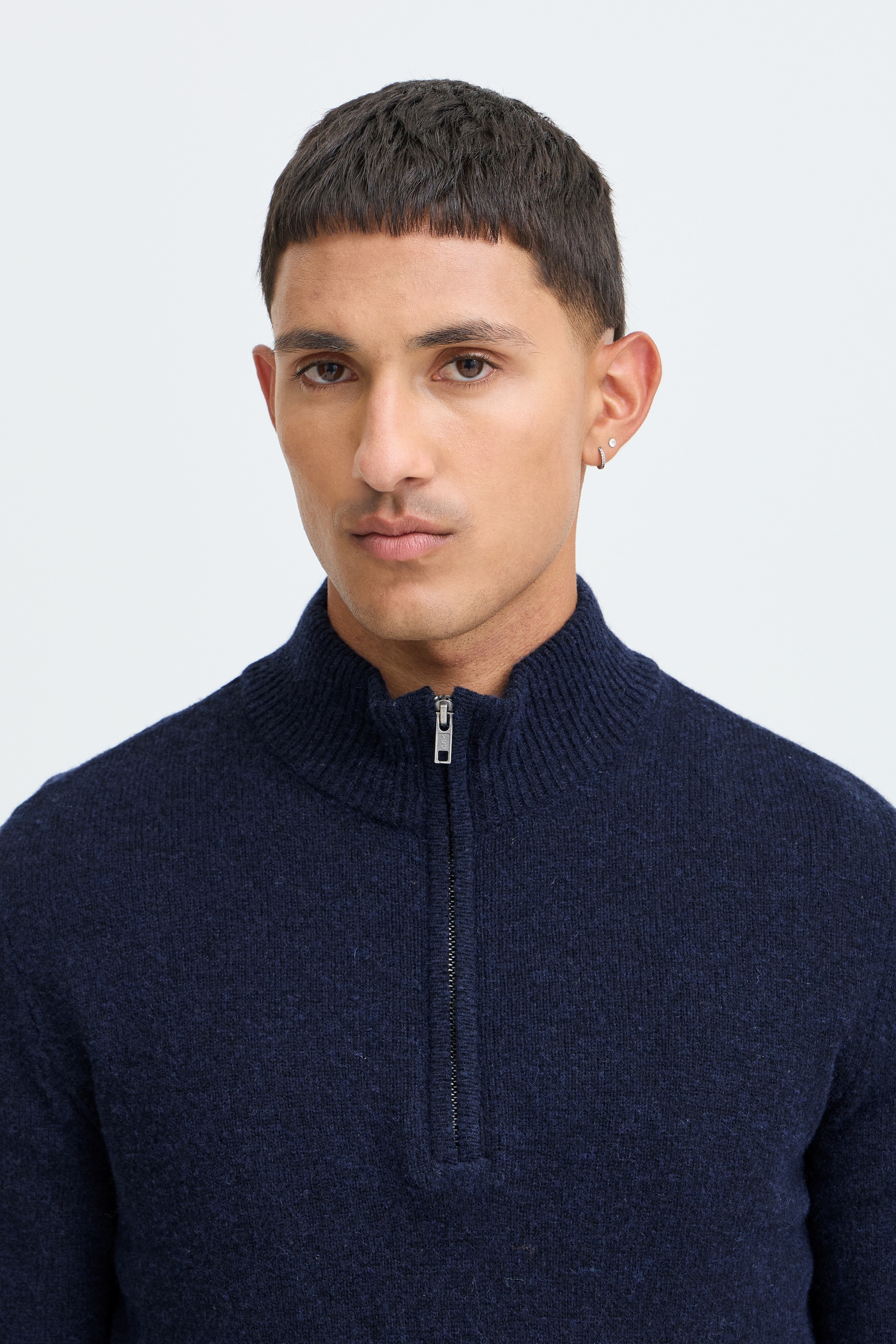 Blend Troyer »BHBRANKO HALFZIPP KNIT NOOS« Wollmischung, regular fit