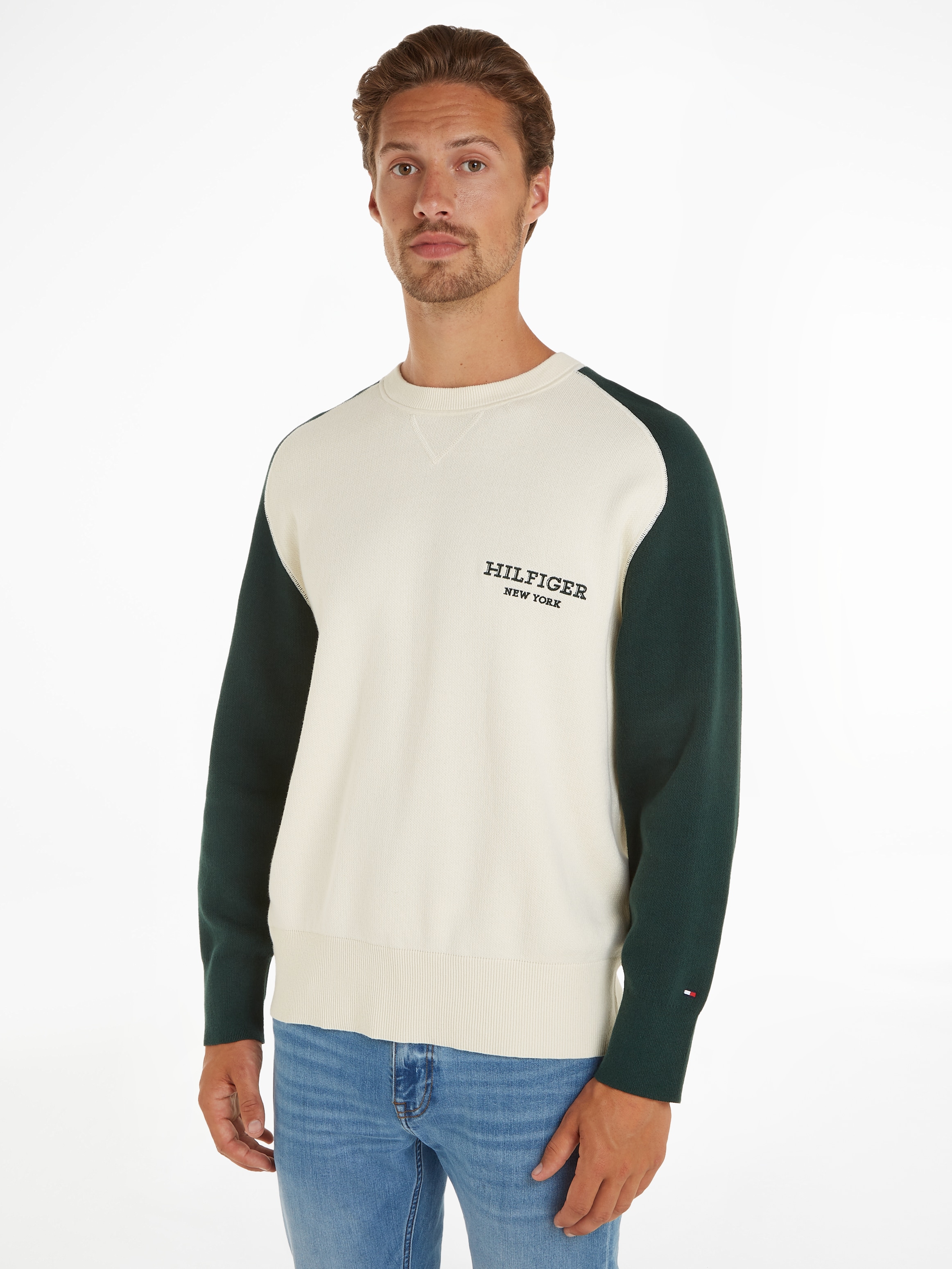 Rundhalspullover »MONOTYPE COLOURBLOCK CREW NECK«